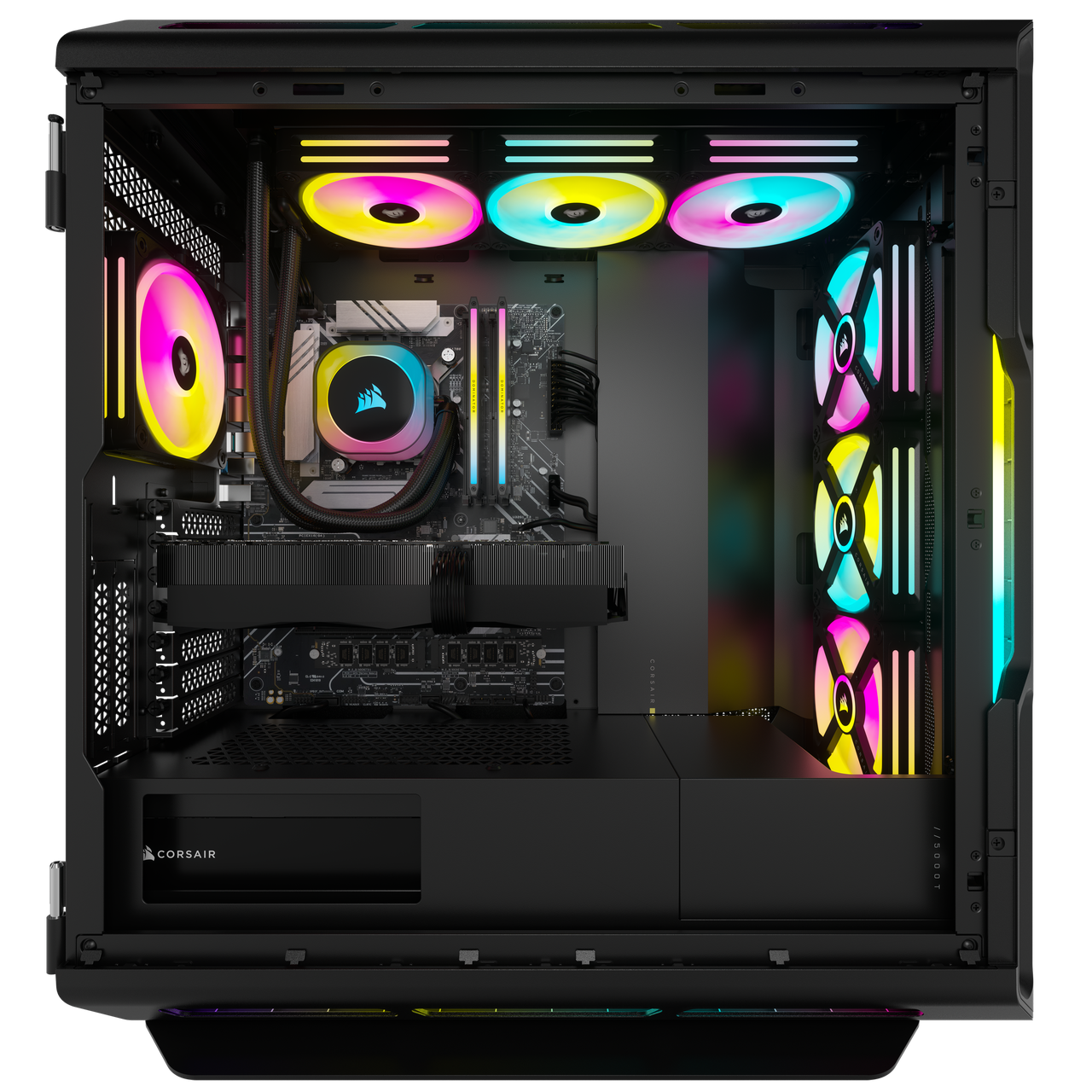 CORSAIR VENGEANCE I8200 ICUE Link Edition Gaming PC Liquid Cooled CORSAIR VENGEANCE I8200 ICUE Link Edition Gaming PC Liquid Cooled