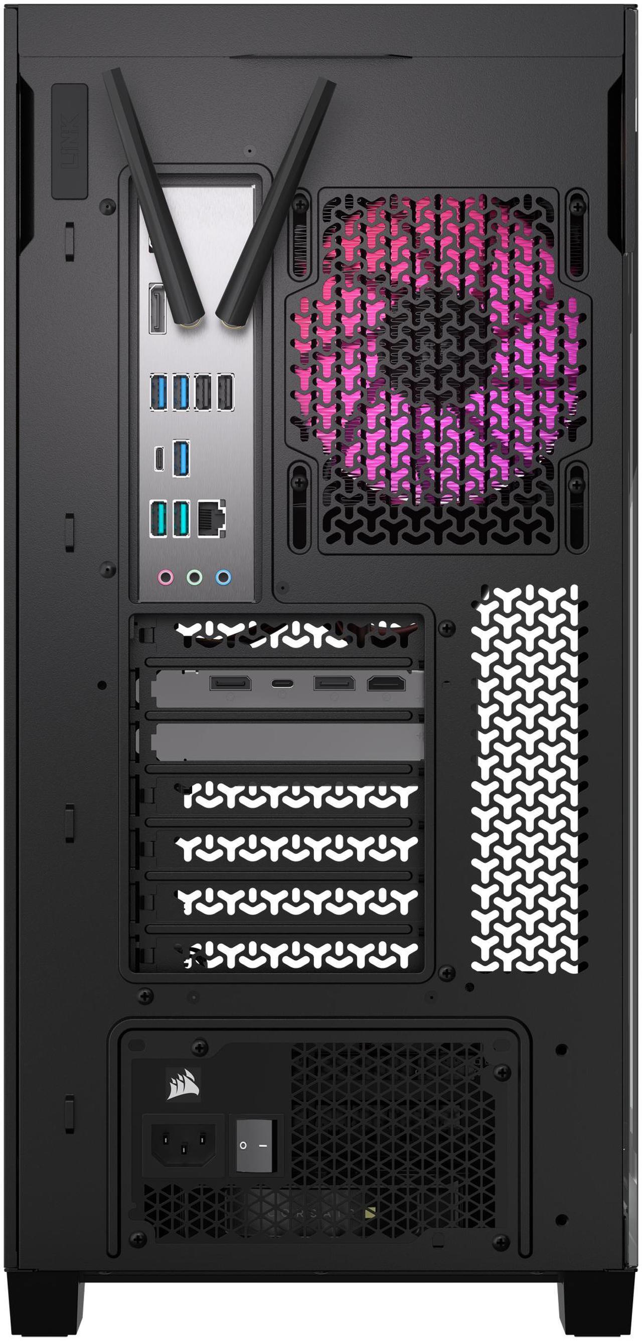 Alt view image 8 of 8 - CORSAIR VENGEANCE a7400 Series Gaming PC - Liquid Cooled AMD Ryzen 7 7800X3D CPU - NVIDIA GeForce RTX 5070Ti Graphics - 32GB CORSAIR VENGEANCE RGB DDR5 Memory