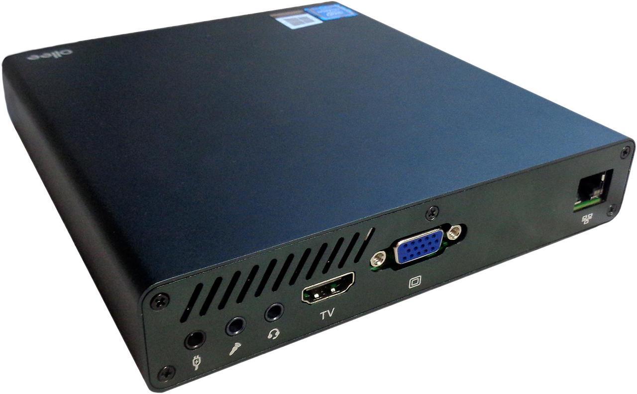 Alt view image 2 of 13 - Ollee Ultra Mini Smart Cloud PC MAPMG128 Celeron N3350 (up to 2.4 GHz) 4 GB DDR3L 32 GB eMMC 128 GB SSD Intel HD Graphics 500 Windows 10 Pro