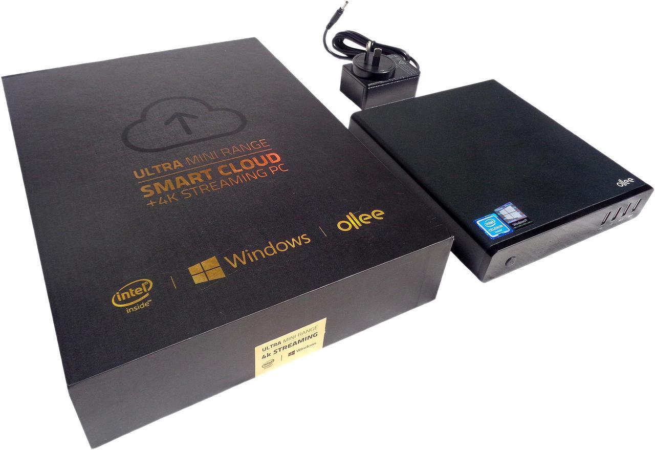 Alt view image 10 of 13 - Ollee Ultra Mini Smart Cloud PC MAPMG128 Celeron N3350 (up to 2.4 GHz) 4 GB DDR3L 32 GB eMMC 128 GB SSD Intel HD Graphics 500 Windows 10 Pro