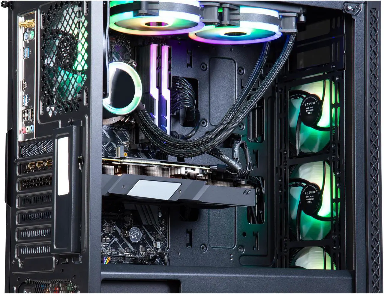 Alt view image 4 of 6 - ABS Mage H - Intel i9 10900KF - GeForce RTX 2080 Super - G.Skill 16GB DDR4 - 1TB M.2 NVMe SSD - Gaming Desktop PC