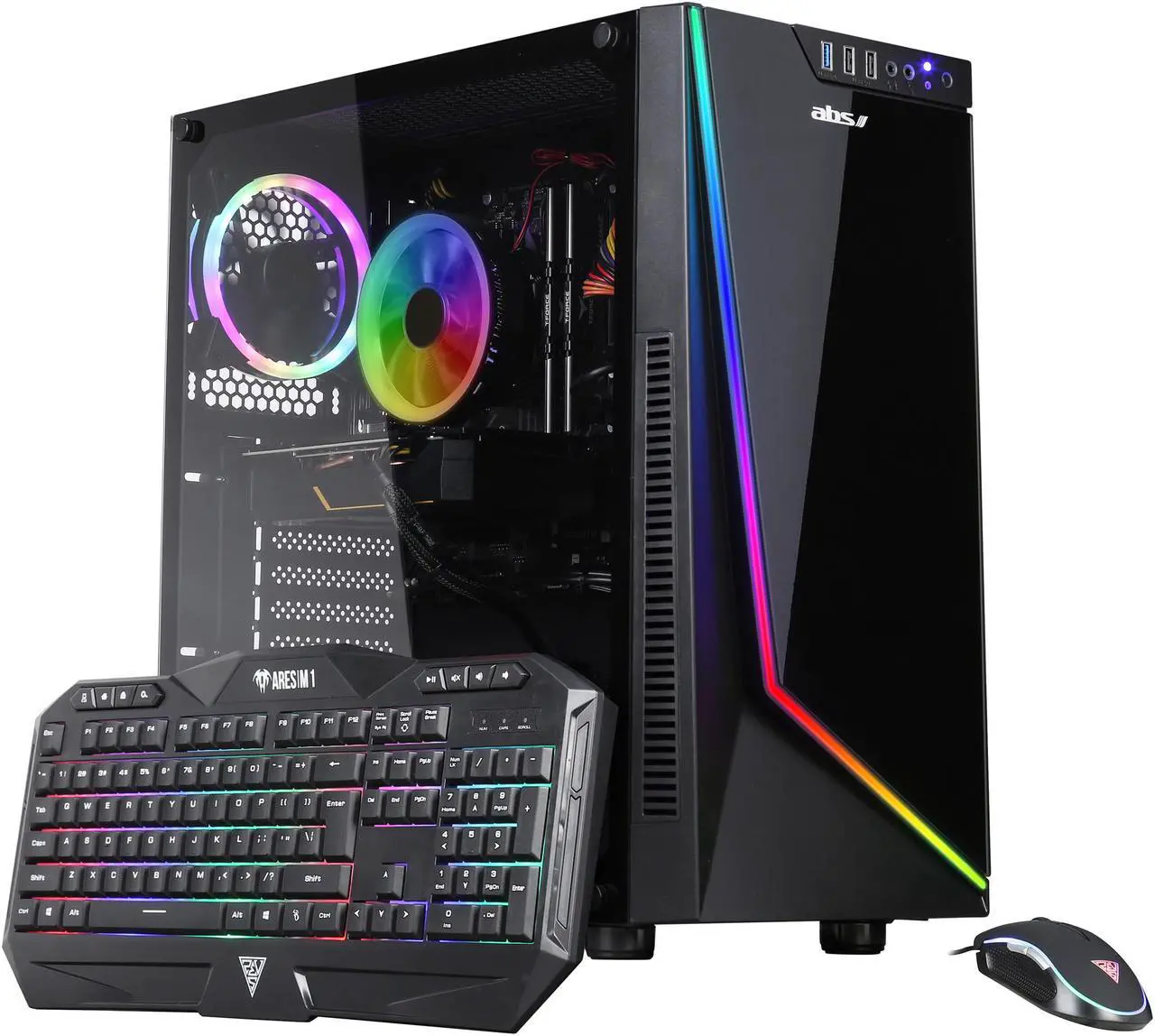Alt view image 2 of 6 - ABS Master Gaming PC - Intel i7 10700 - GeForce RTX 2060 SUPER - 16GB DDR4 - 512GB SSD