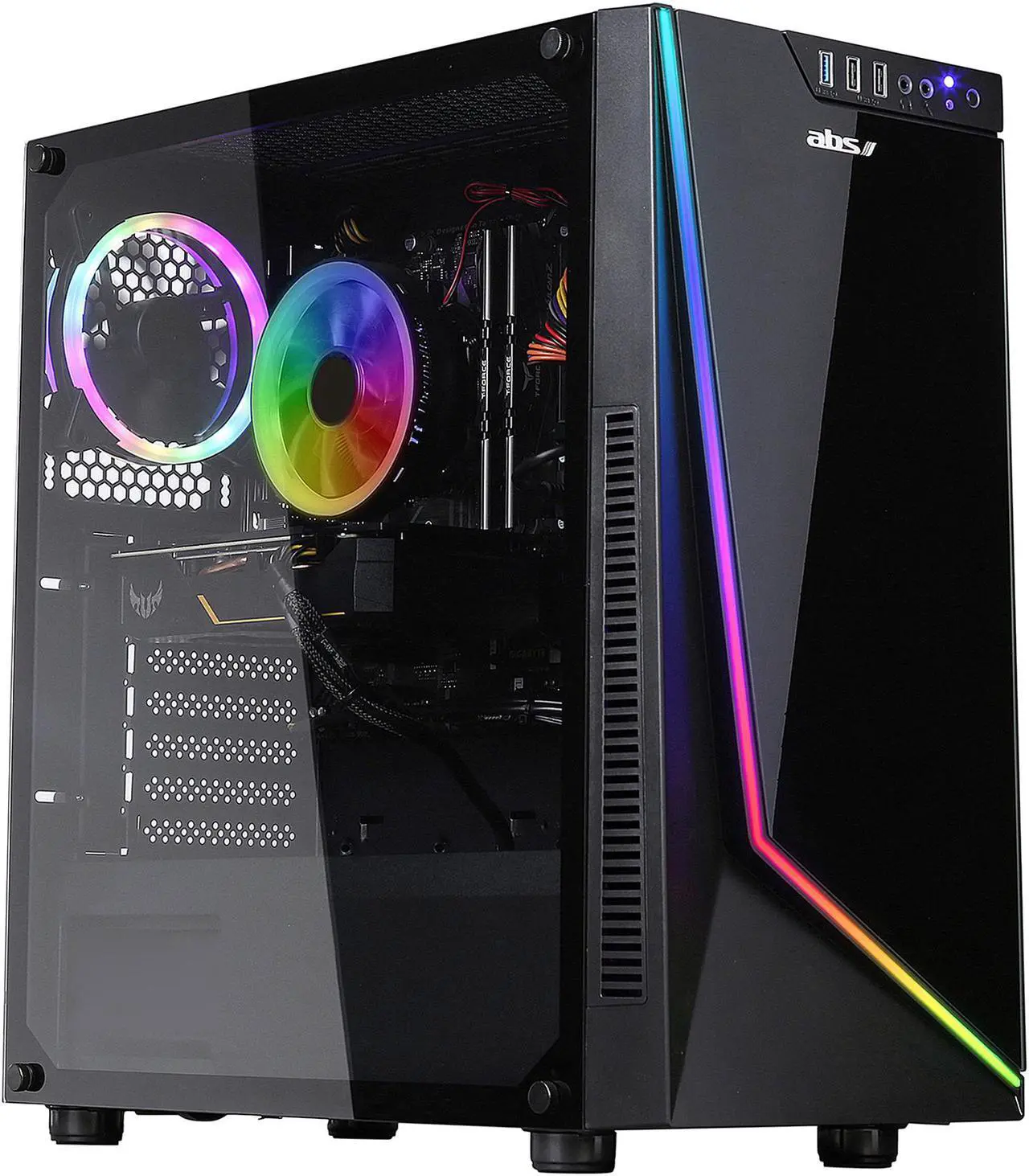 Main image of ABS Master Gaming PC - Intel i7 10700 - GeForce RTX 2060 SUPER - 16GB DDR4 - 512GB SSD