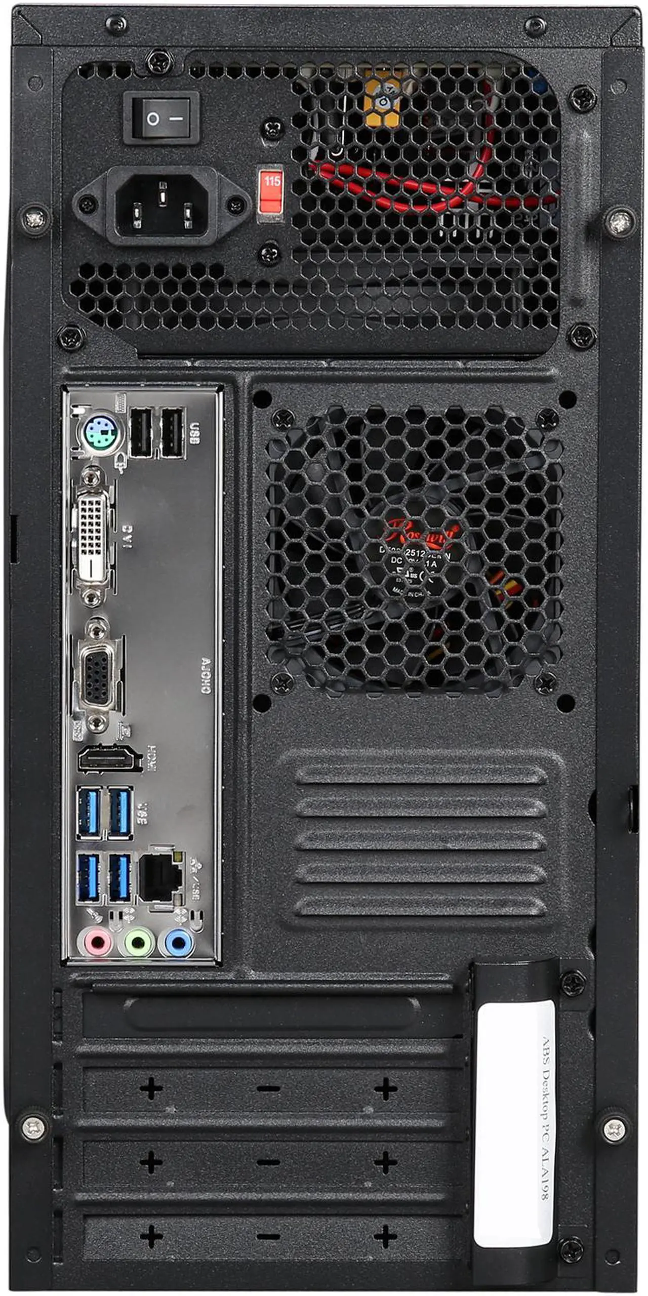 Alt view image 6 of 6 - ABS Desktop PC - Intel Core i5-9400 - Intel UHD 630 - 8GB DDR4 RAM - 240GB SSD - 1TB HDD - Windows 10 Pro