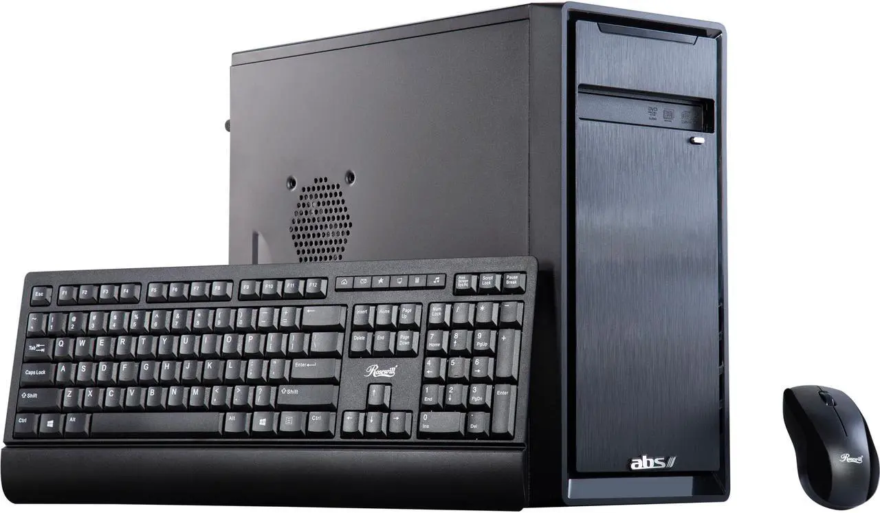 Alt view image 2 of 6 - ABS Desktop PC - Intel Core i5-9400 - Intel UHD 630 - 8GB DDR4 RAM - 240GB SSD - 1TB HDD - Windows 10 Pro