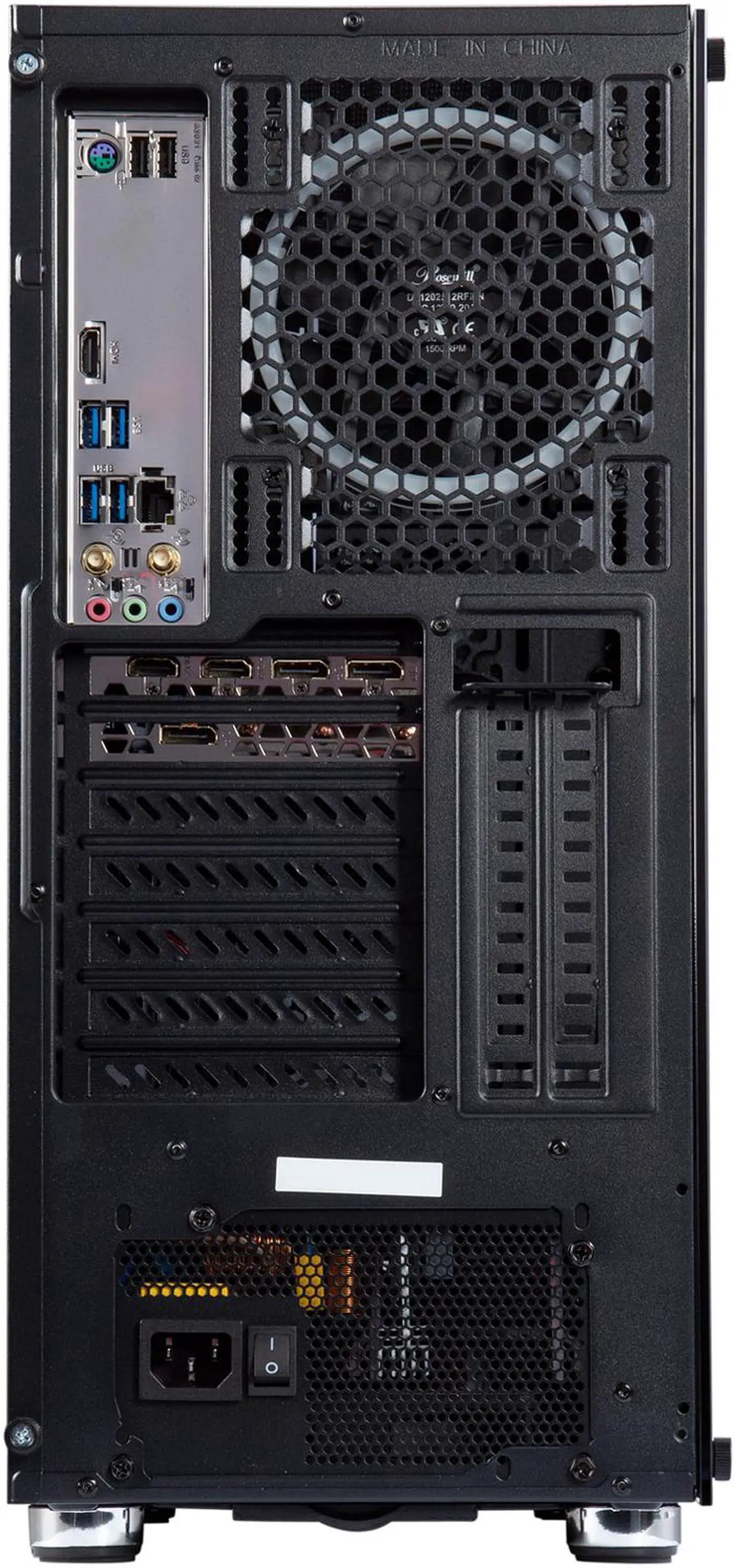 Alt view image 5 of 6 - ABS Gladiator Gaming PC - Intel i7 10700F - GeForce RTX 3080 - 16GB DDR4 3000MHz - 1TB M.2 NVMe SSD