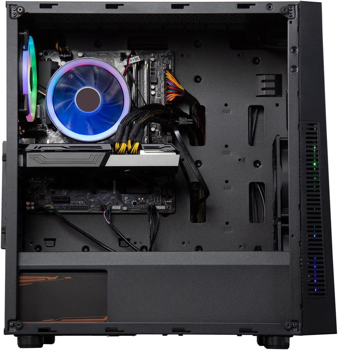 Alt view image 4 of 7 - ABS Gladiator Gaming PC - Intel Core i7-9700F - GeForce RTX 3070 - 16GB DDR4 3000MHz - 1TB SSD