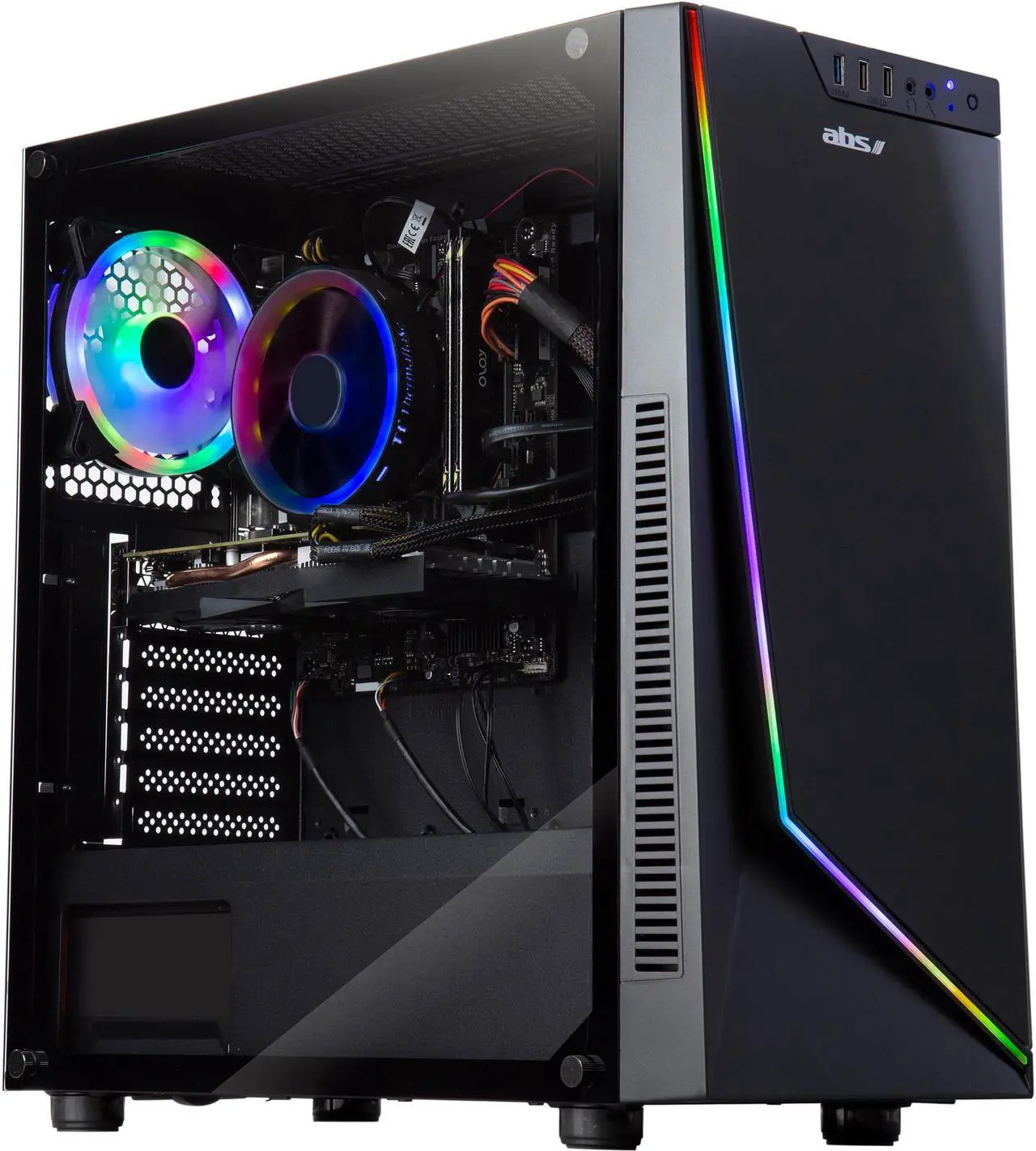 Alt view image 2 of 7 - ABS Challenger Gaming PC - Intel i5 10400F - GeForce GTX 1660 SUPER - 16GB DDR4 3000MHz - 512GB SSD