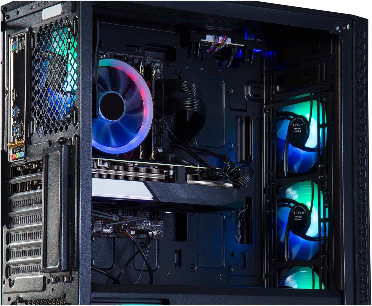 Alt view image 5 of 7 - ABS Gladiator Gaming PC - Intel i7 10700F - GeForce RTX 3070 - 16GB DDR4 3000MHz - 1TB M.2 NVMe SSD