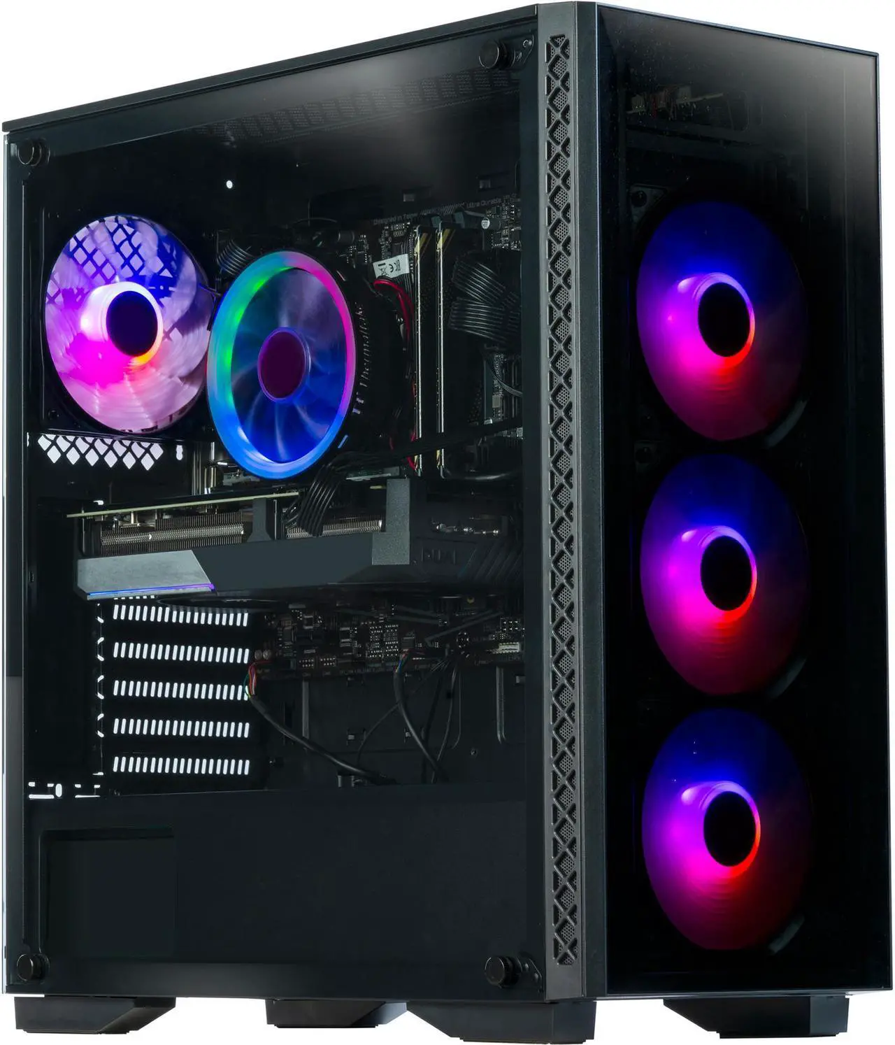 Alt view image 2 of 7 - ABS Gladiator Gaming PC - Intel i7 10700F - GeForce RTX 3070 - 16GB DDR4 3000MHz - 1TB M.2 NVMe SSD