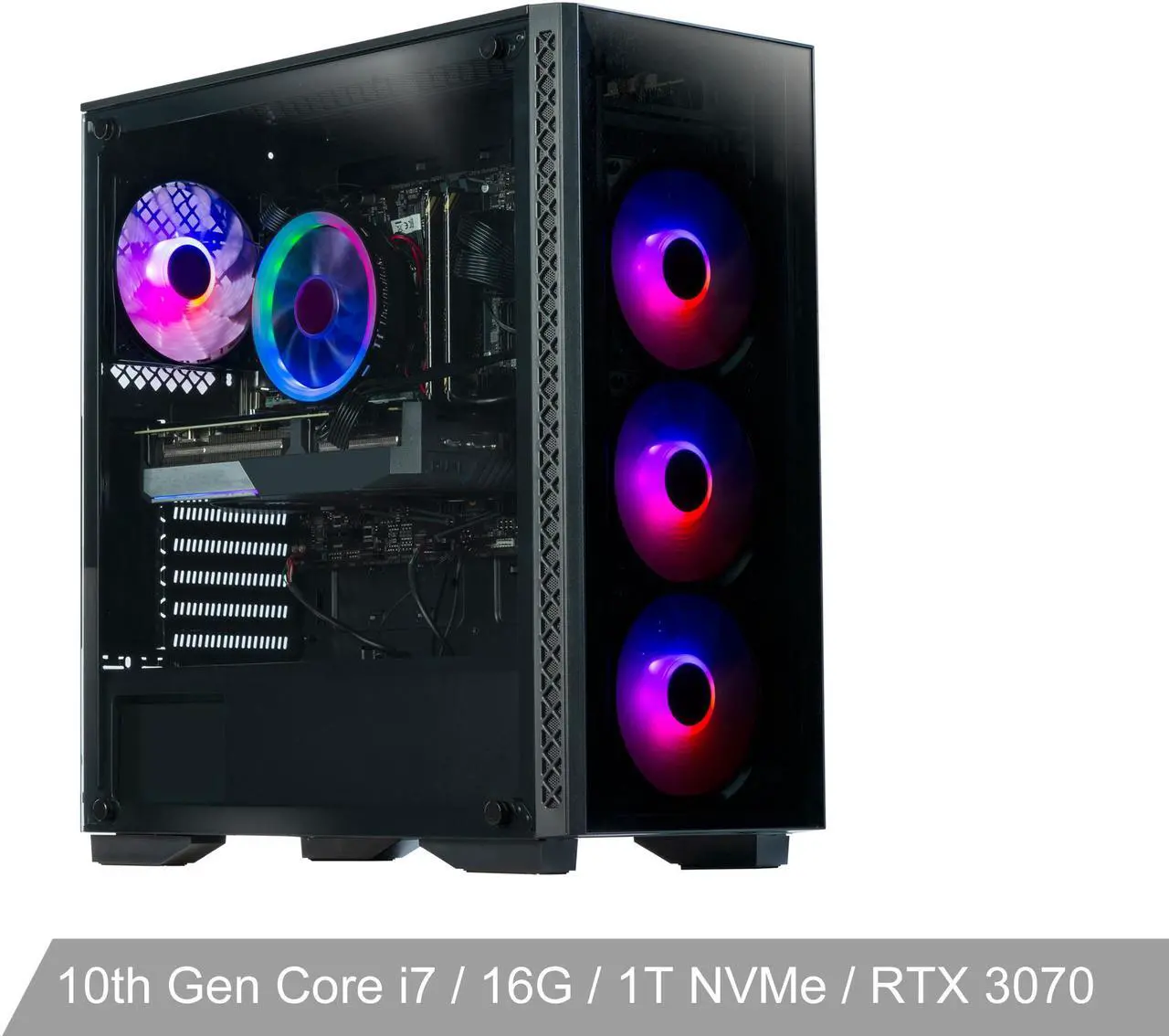 Main image of ABS Gladiator Gaming PC - Intel i7 10700F - GeForce RTX 3070 - 16GB DDR4 3000MHz - 1TB M.2 NVMe SSD