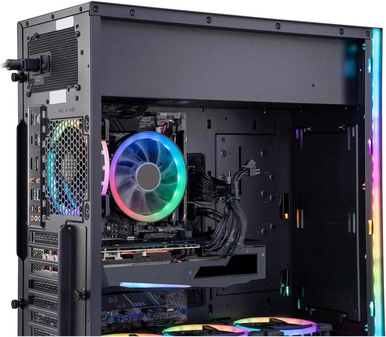 Alt view image 5 of 6 - ABS Gladiator Gaming PC - Ryzen 5 5600X - GeForce RTX 3070 - 16GB DDR4 3000MHz - 1TB M.2 NVMe SSD