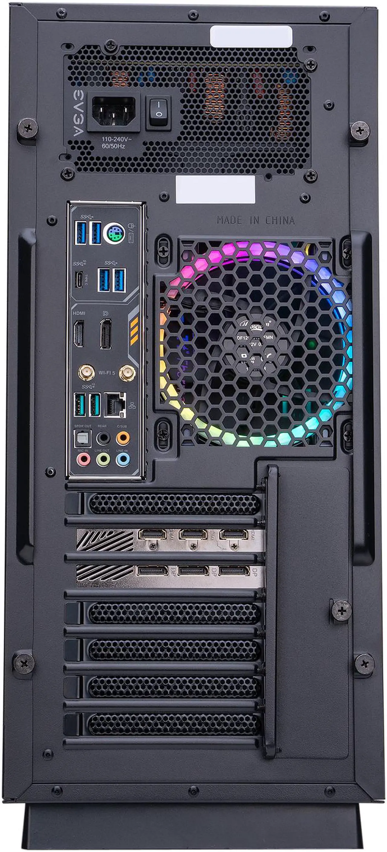 Alt view image 6 of 6 - ABS Gladiator Gaming PC - Ryzen 5 5600X - GeForce RTX 3070 - 16GB DDR4 3000MHz - 1TB M.2 NVMe SSD