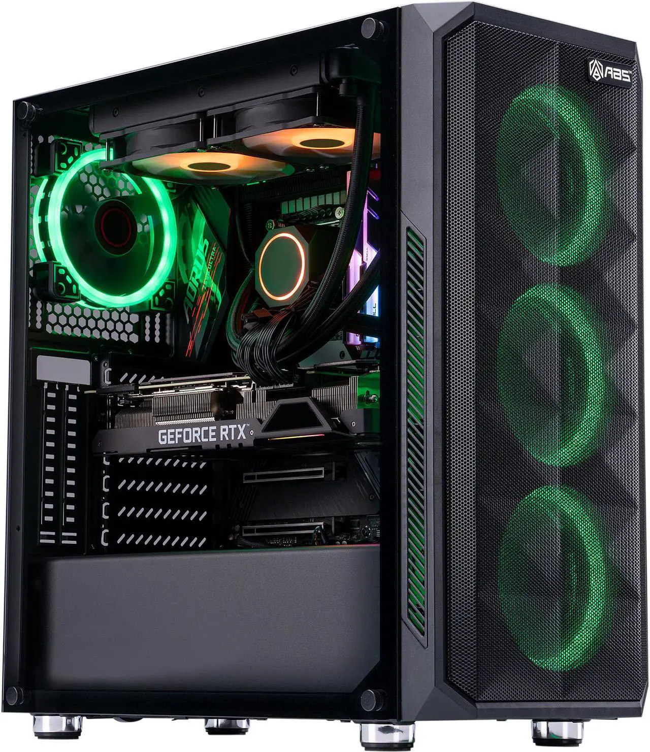 Main image of ABS Legend Gaming PC - Intel i9 10850K - GeForce RTX 3090 - 32GB RGB DDR4 3200MHz - 1TB Intel M.2 NVMe SSD - 240MM RGB AIO