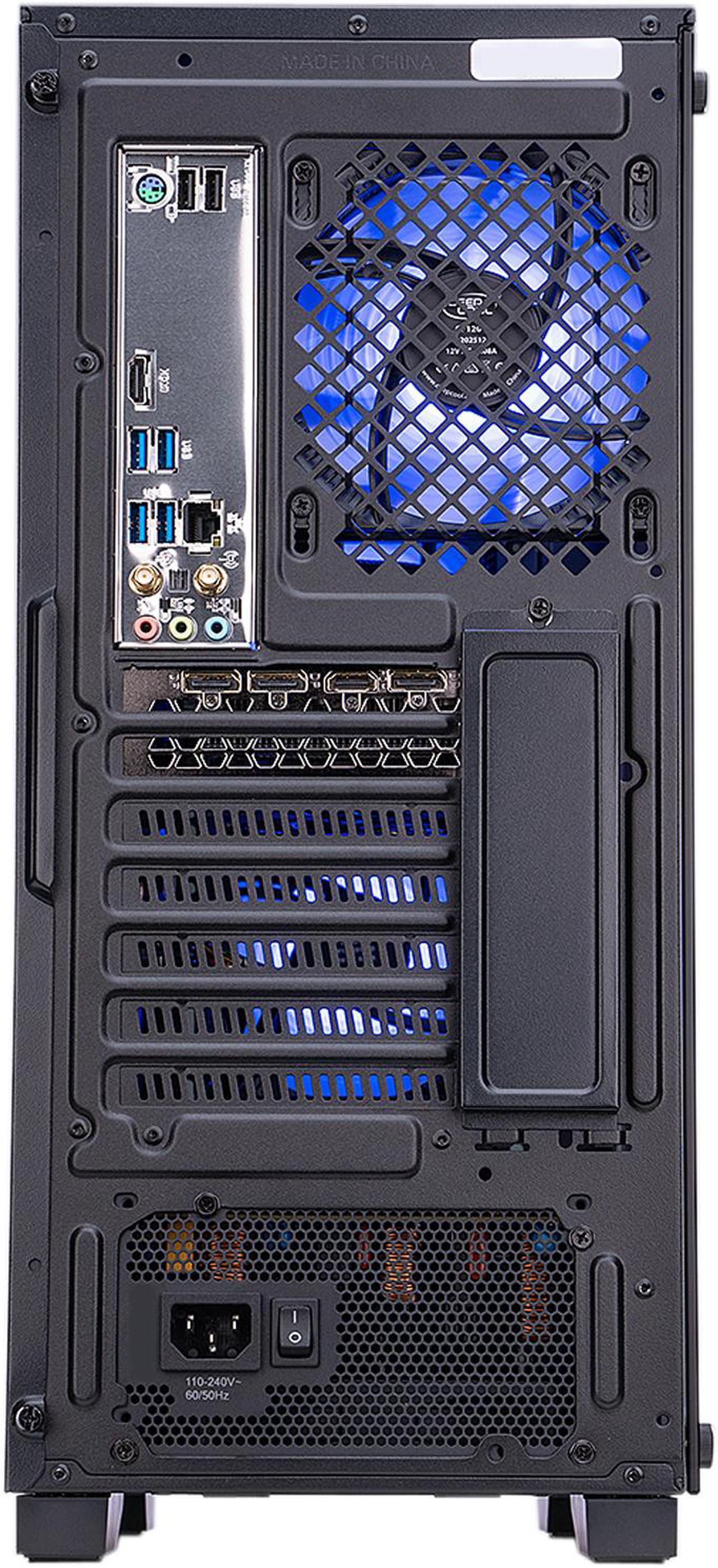 Alt view image 5 of 6 - ABS Master Gaming PC - Windows 10 Home - Intel i7 10700F - GeForce RTX 2060 - 16GB DDR4 3000MHz - 512GB Intel M.2 NVMe SSD