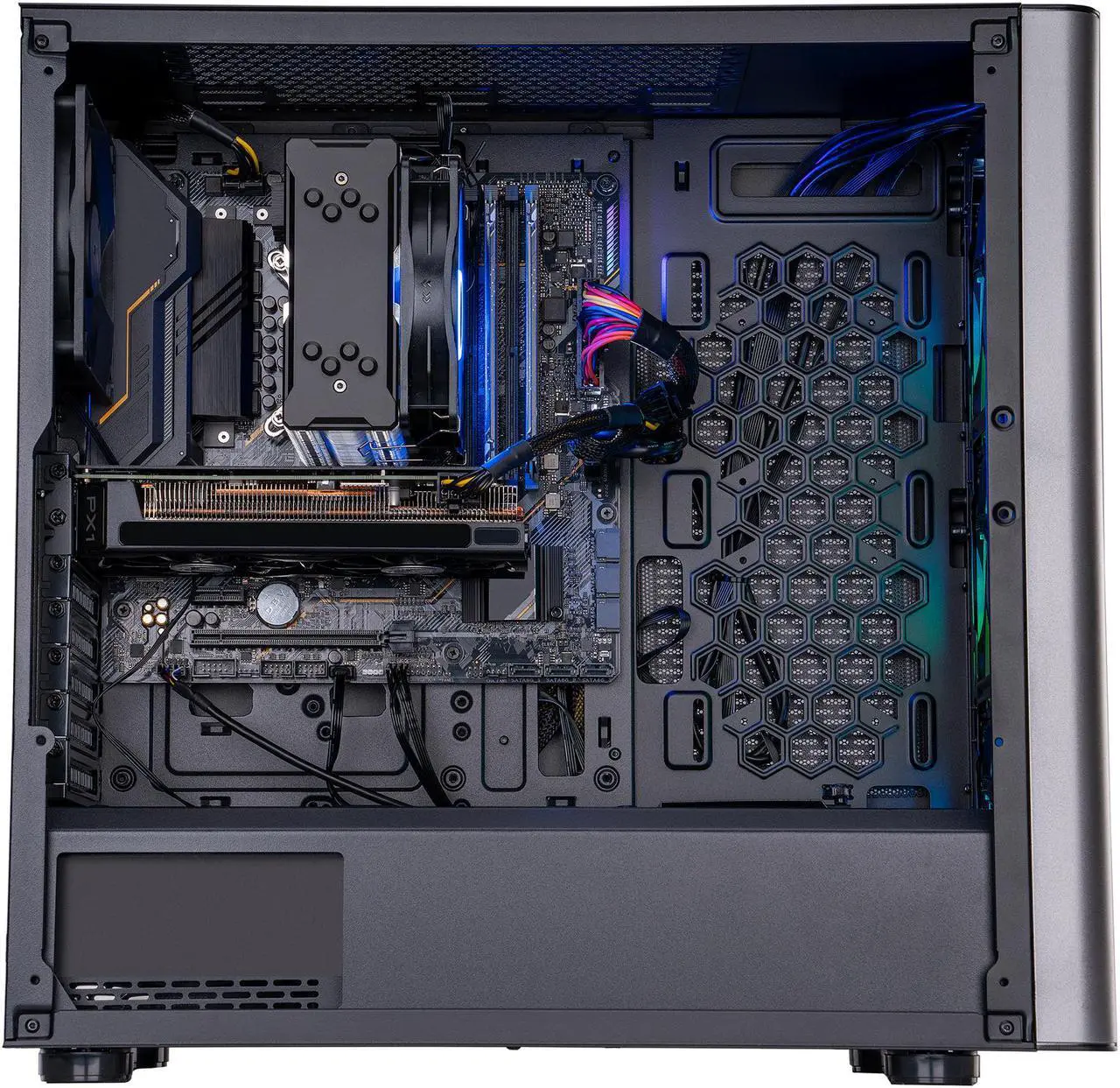 Alt view image 5 of 6 - ABS Master Gaming PC - Intel i7 10700F - GeForce RTX 3060 - 16GB DDR4 3000MHz - 1TB M.2 NVMe SSD - Windows 10 Pro 64-bit