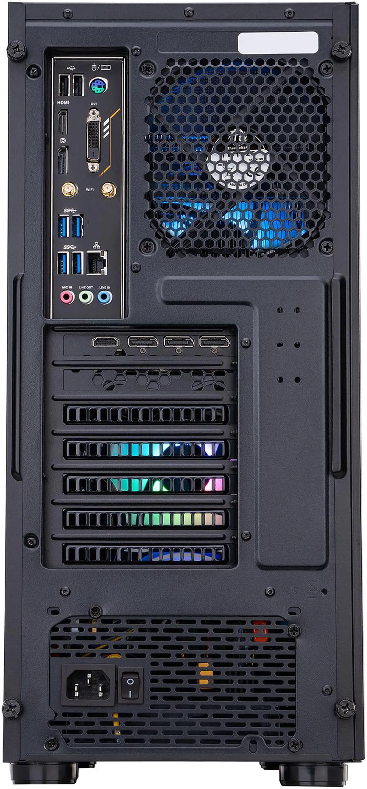 Alt view image 6 of 6 - ABS Master Gaming PC - Intel i7 10700F - GeForce RTX 3060 - 16GB DDR4 3000MHz - 1TB M.2 NVMe SSD - Windows 10 Pro 64-bit