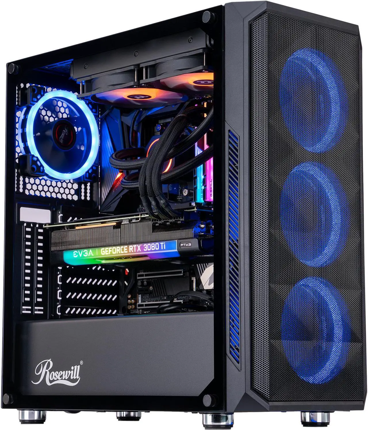 Main image of ABS Legend Gaming PC - AMD R9 5950X - GeForce RTX 3080 Ti - G.Skill TridentZ RGB 32GB DDR4 3200MHz - 2TB M.2 NVMe SSD - 240MM RGB AIO - Windows 10 Pro 64-bit
