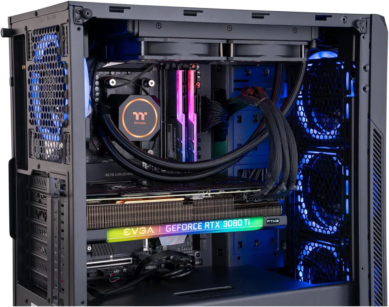 Alt view image 6 of 9 - ABS Legend Gaming PC - AMD R9 5950X - GeForce RTX 3080 Ti - G.Skill TridentZ RGB 32GB DDR4 3200MHz - 2TB M.2 NVMe SSD - 240MM RGB AIO - Windows 10 Pro 64-bit
