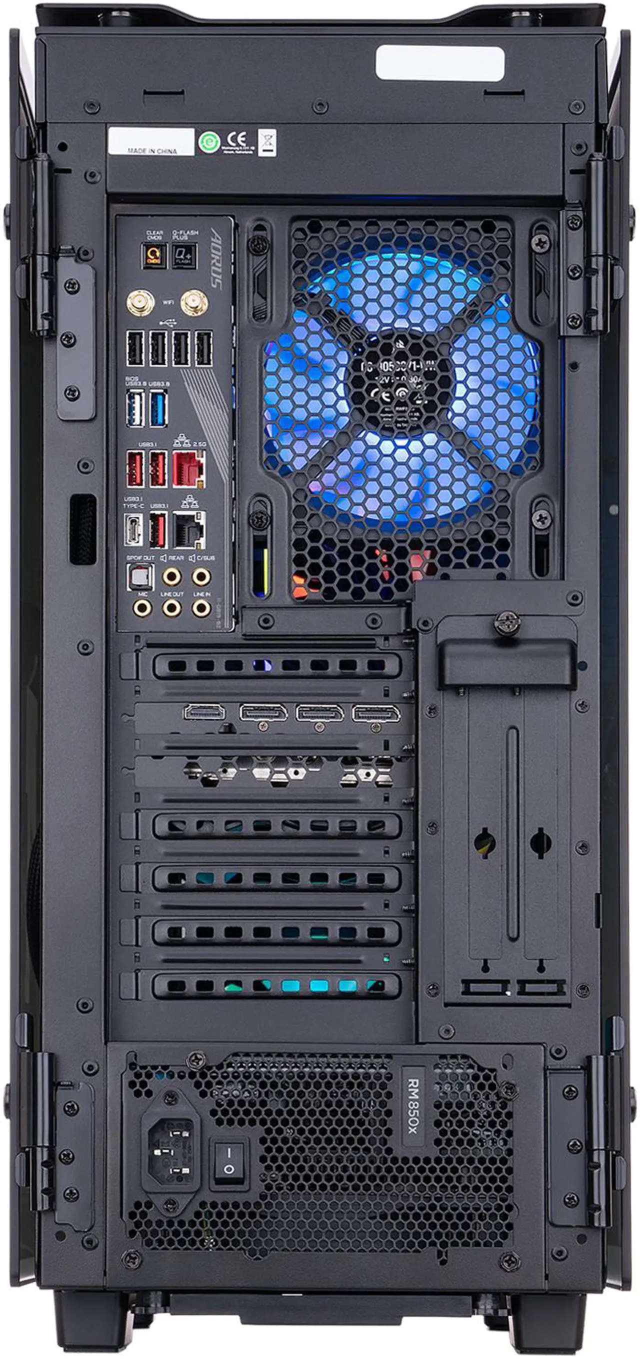 Alt view image 8 of 10 - ABS Legend Gaming PC - AMD R9 5950X - GeForce RTX 3080 Ti - Corsair Vengeance RGB 32GB DDR4 3600MHz - 2TB Intel M.2 NVMe SSD - Corsair iCUE H115i Elite 280MM AIO - Windows 10 Pro 64-bit