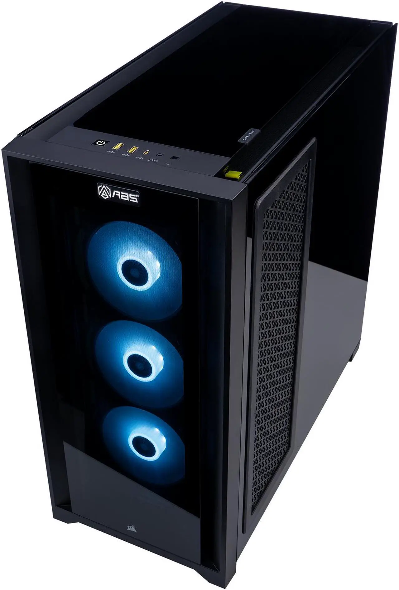 Alt view image 4 of 7 - ABS Gladiator Gaming PC - Windows 10 Pro - Ryzen 7 5800X - GeForce RTX 3080 - G.Skill TridentZ RGB 32GB DDR4 3200MHz - 1TB Gen4 M.2 SSD - Corsair 280MM RGB AIO