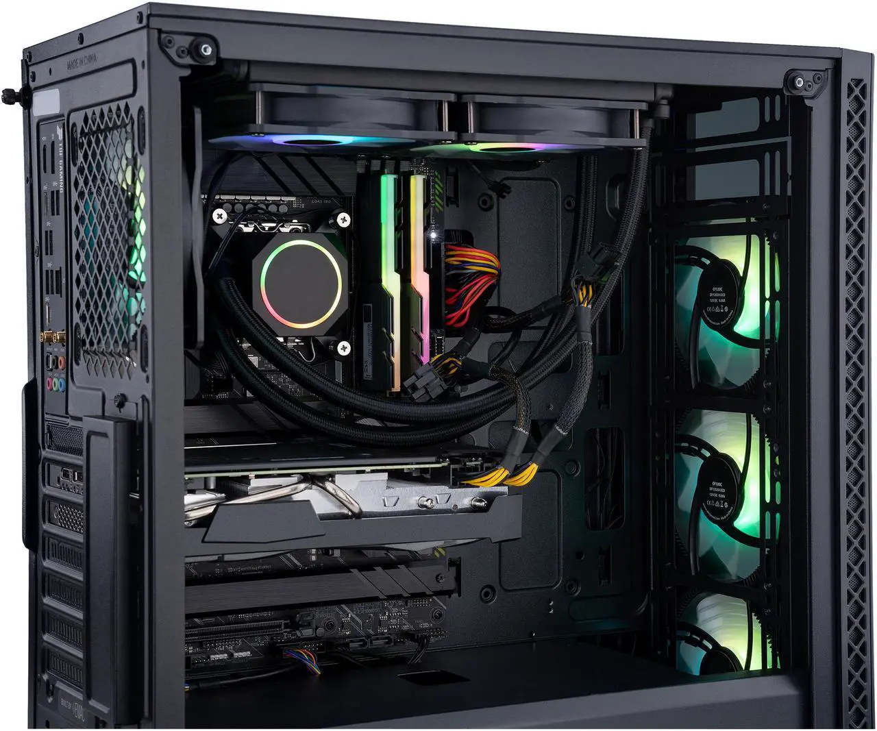Alt view image 5 of 6 - ABS Gladiator Gaming PC - Intel i7 12700KF - GeForce RTX 3070 - G.Skill TridentZ RGB 16GB DDR4 3200 MHz - 1TB Intel M.2 NVMe SSD