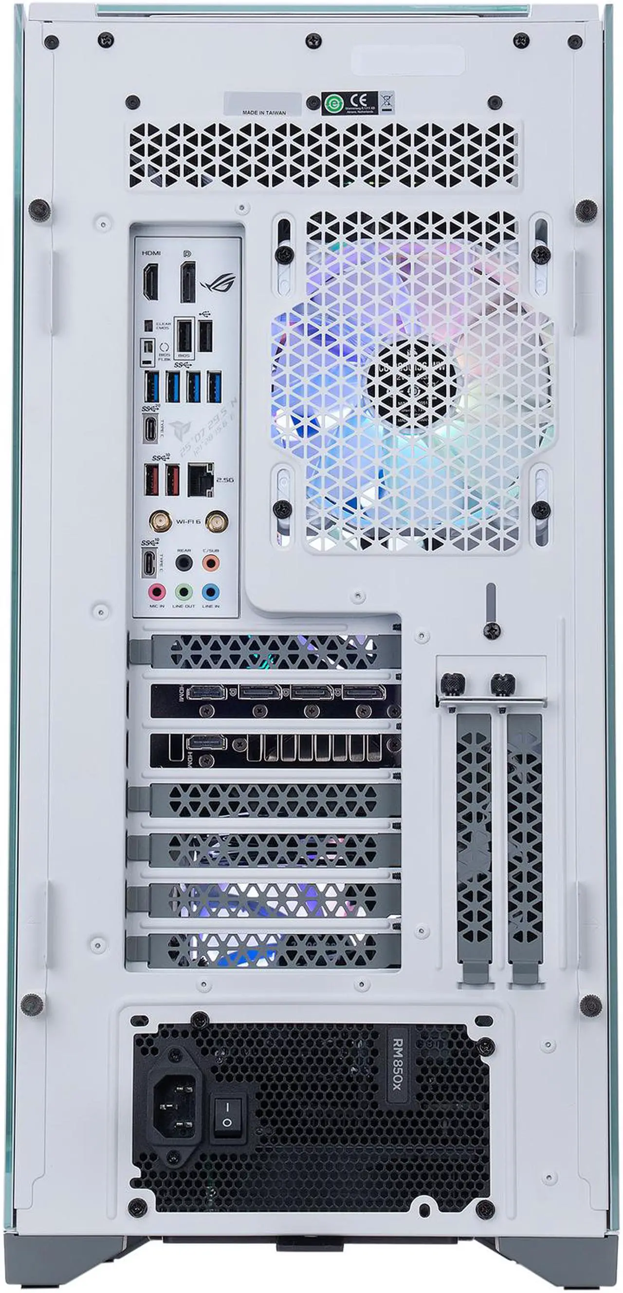 Alt view image 7 of 7 - ABS Gladiator Gaming PC - Intel i9 12900KF - GeForce RTX 3080 - Corsair Vengeance RGB Pro 32GB (2x16GB) DDR4 3200MHz - 2TB M.2 NVMe SSD