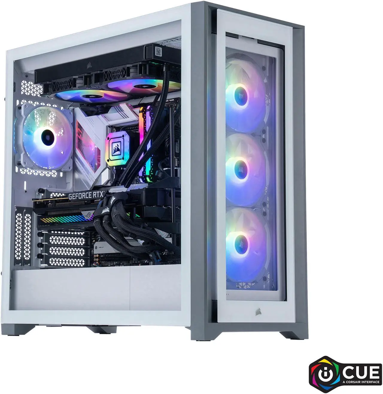 Main image of ABS Gladiator Gaming PC - Intel i9 12900KF - GeForce RTX 3080 - Corsair Vengeance RGB Pro 32GB (2x16GB) DDR4 3200MHz - 2TB M.2 NVMe SSD