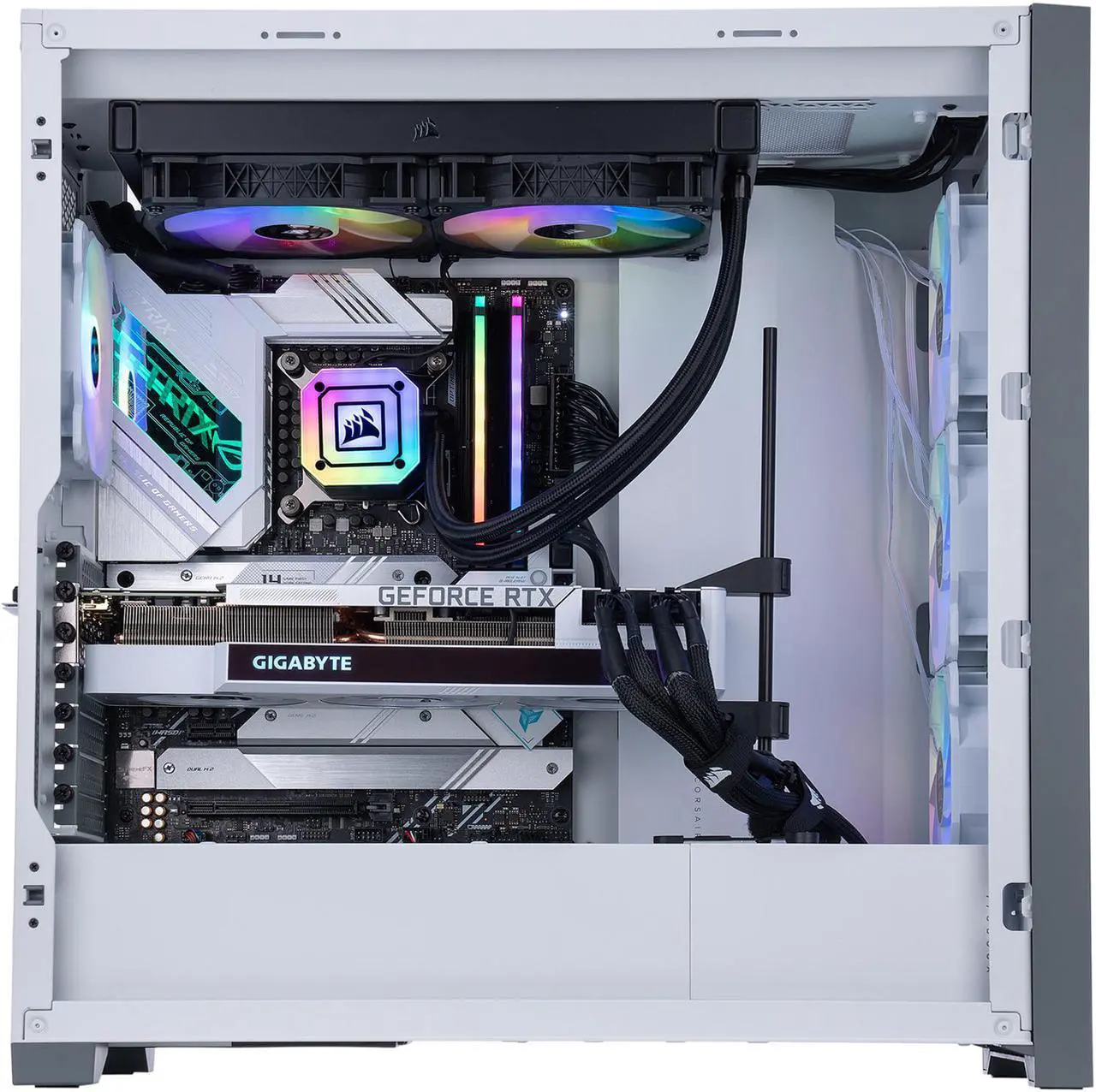 Alt view image 5 of 7 - ABS Legend Gaming PC - Intel i9 12900K - GeForce RTX 3080 Ti - Corsair Vengeance RGB Pro 32GB (2x16GB) DDR4 3200MHz - 2TB M.2 NVMe SSD - Corsair iCue 5000x Gaming Case