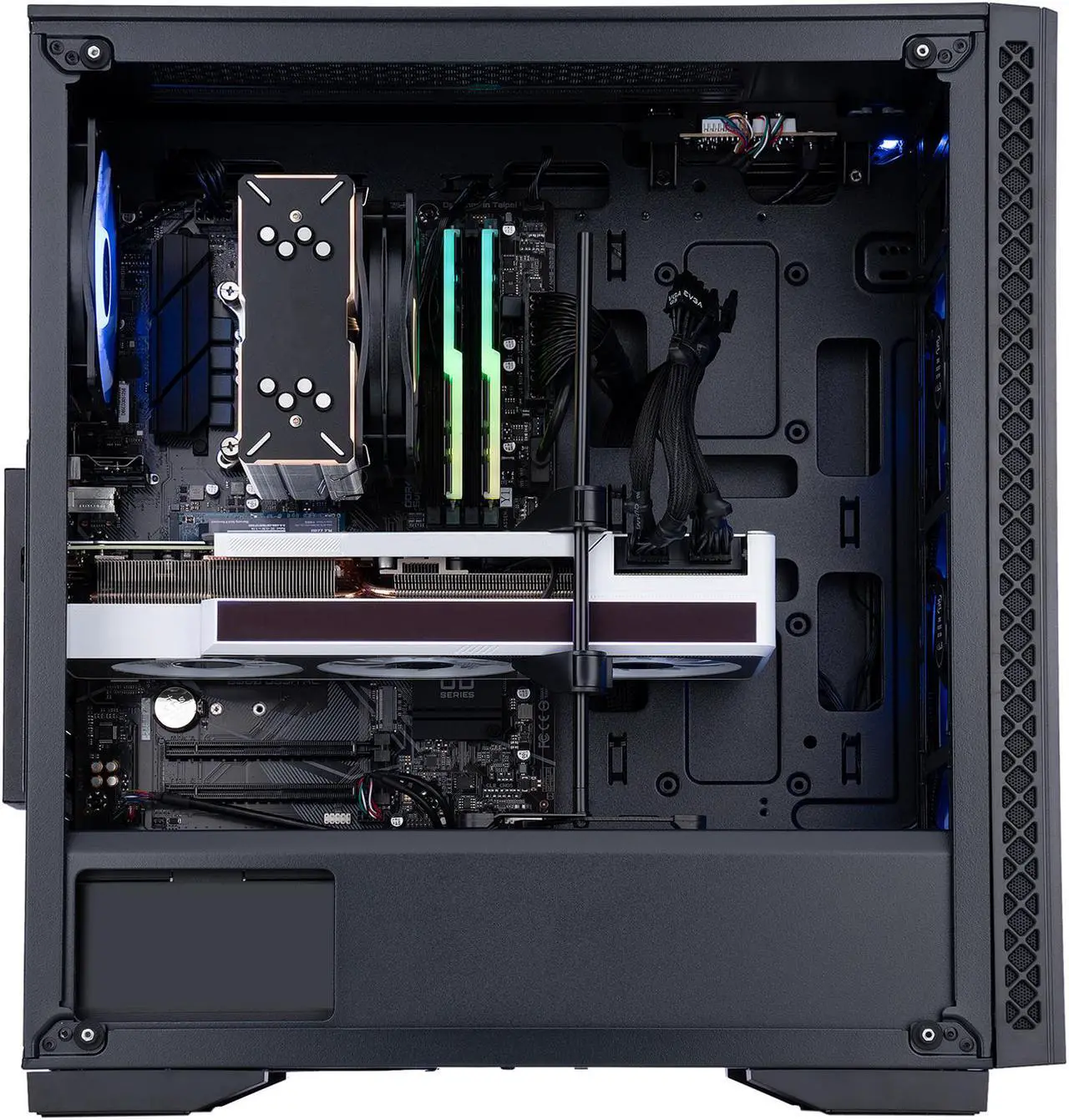 Alt view image 3 of 6 - ABS Gladiator Gaming PC - Windows 10 Home - Intel i7 11700F - GeForce RTX 3080 - G.Skill TridentZ RGB 16GB DDR4 3200 MHz - 1TB M.2 NVMe SSD