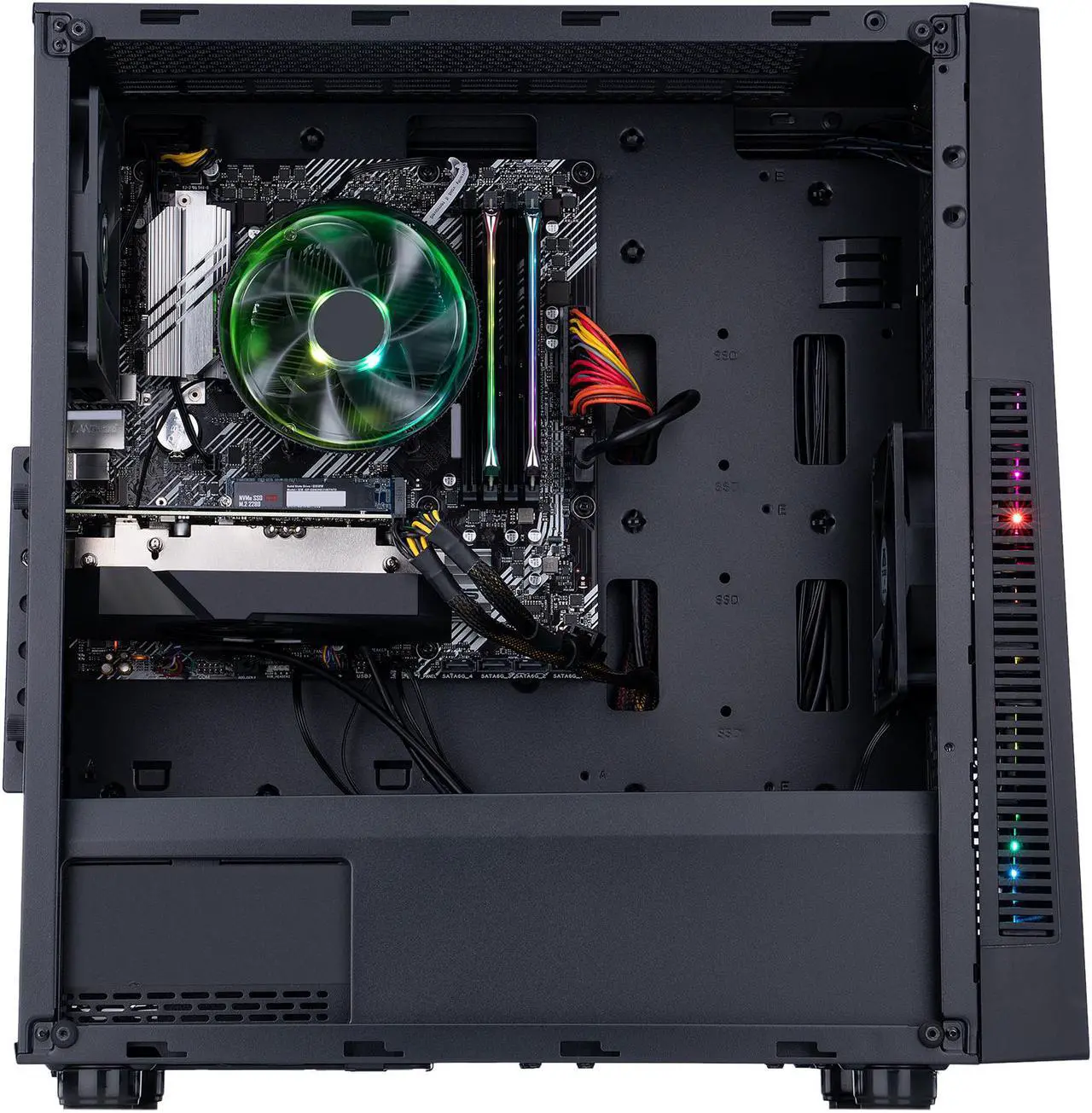 Alt view image 3 of 7 - ABS Master Gaming PC - AMD Ryzen 5 5600G - GeForce RTX 3060 - 16GB DDR4 3200MHz - 1TB M.2 NVMe SSD
