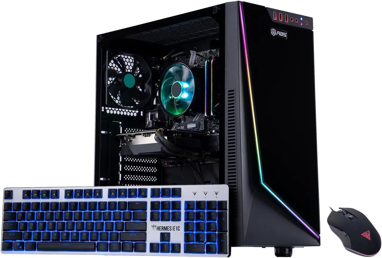Alt view image 6 of 7 - ABS Master Gaming PC - AMD Ryzen 5 5600G - GeForce RTX 3060 - 16GB DDR4 3200MHz - 1TB M.2 NVMe SSD