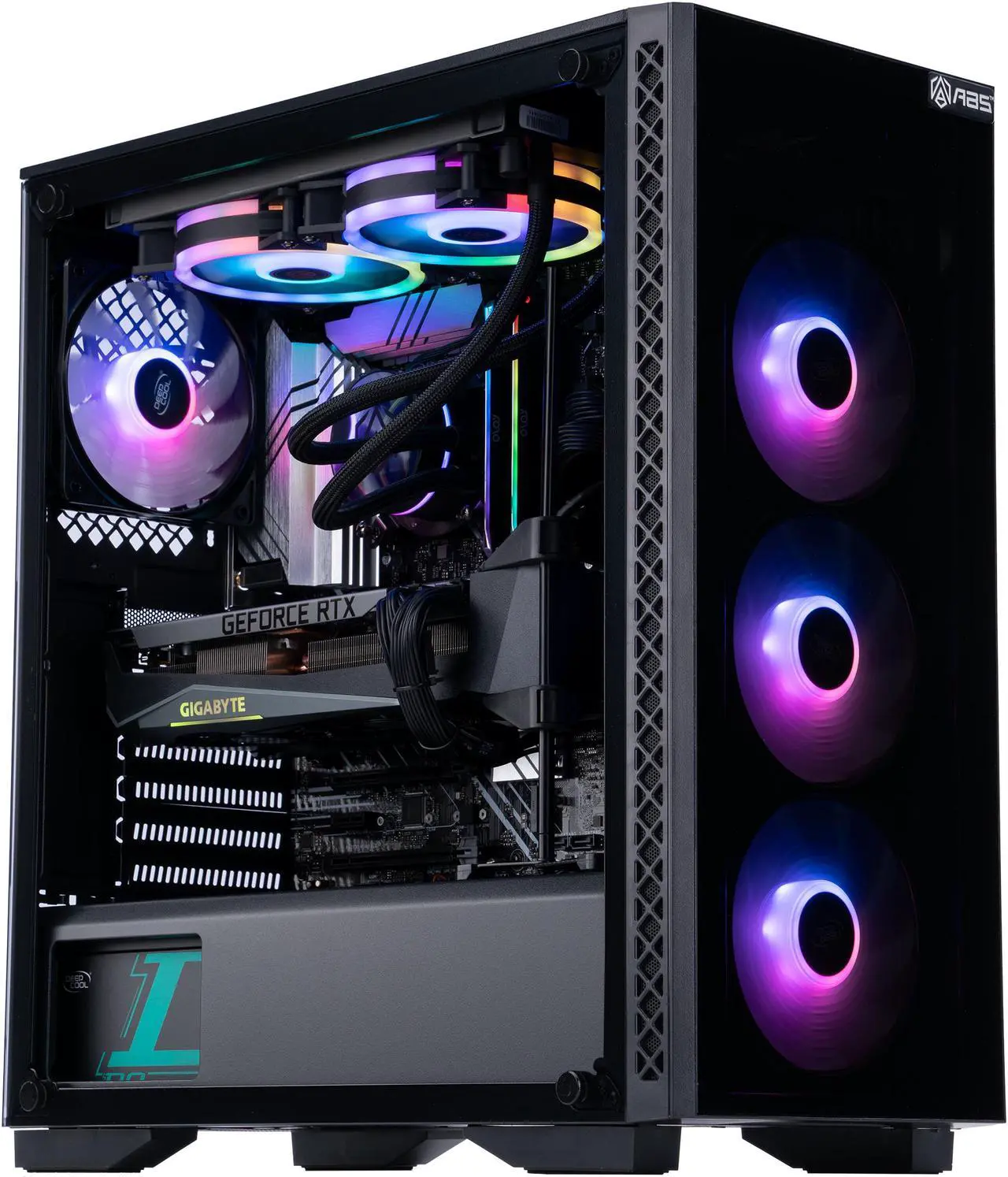 Main image of ABS Gladiator Gaming PC –  Intel i7 13700KF - GeForce RTX 3070 Ti - 16GB DDR4 3200MHz  – 1TB M.2 NVMe SSD