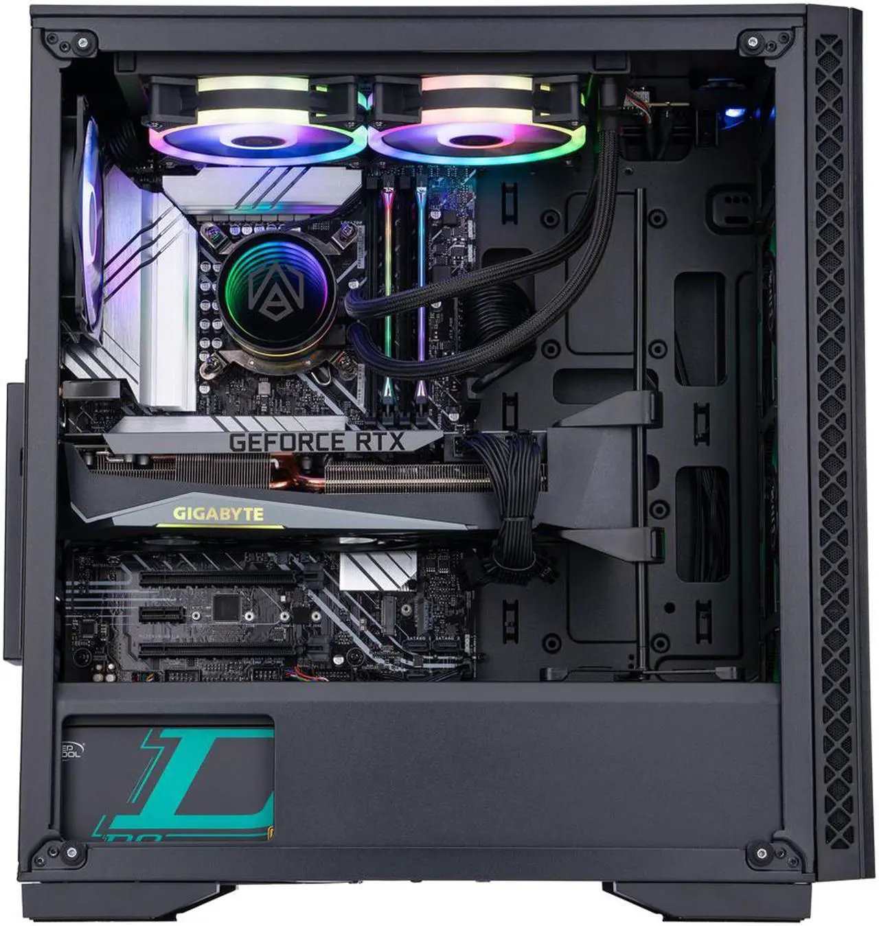 Alt view image 3 of 7 - ABS Gladiator Gaming PC –  Intel i7 13700KF - GeForce RTX 3070 Ti - 16GB DDR4 3200MHz  – 1TB M.2 NVMe SSD