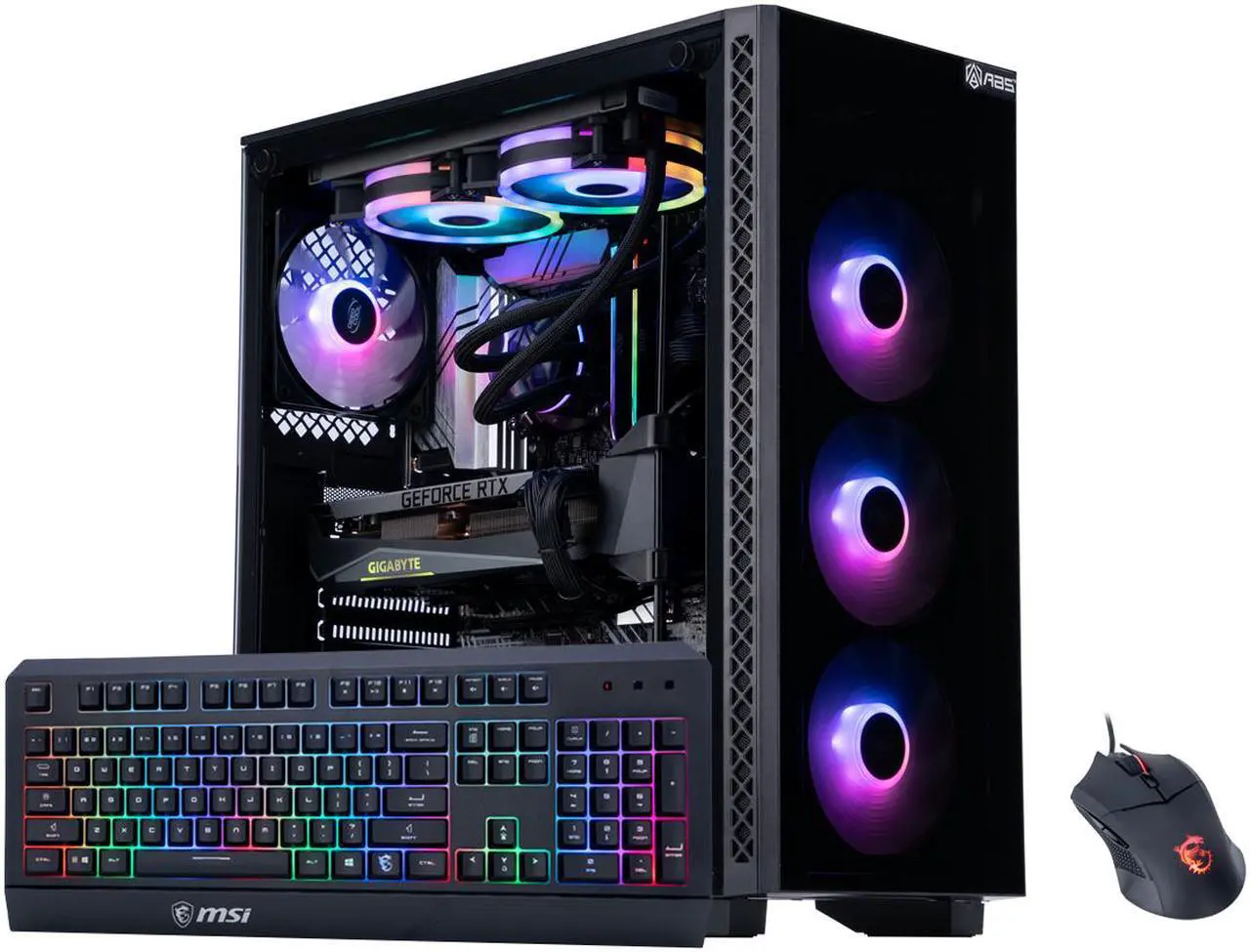 Alt view image 6 of 7 - ABS Gladiator Gaming PC –  Intel i7 13700KF - GeForce RTX 3070 Ti - 16GB DDR4 3200MHz  – 1TB M.2 NVMe SSD