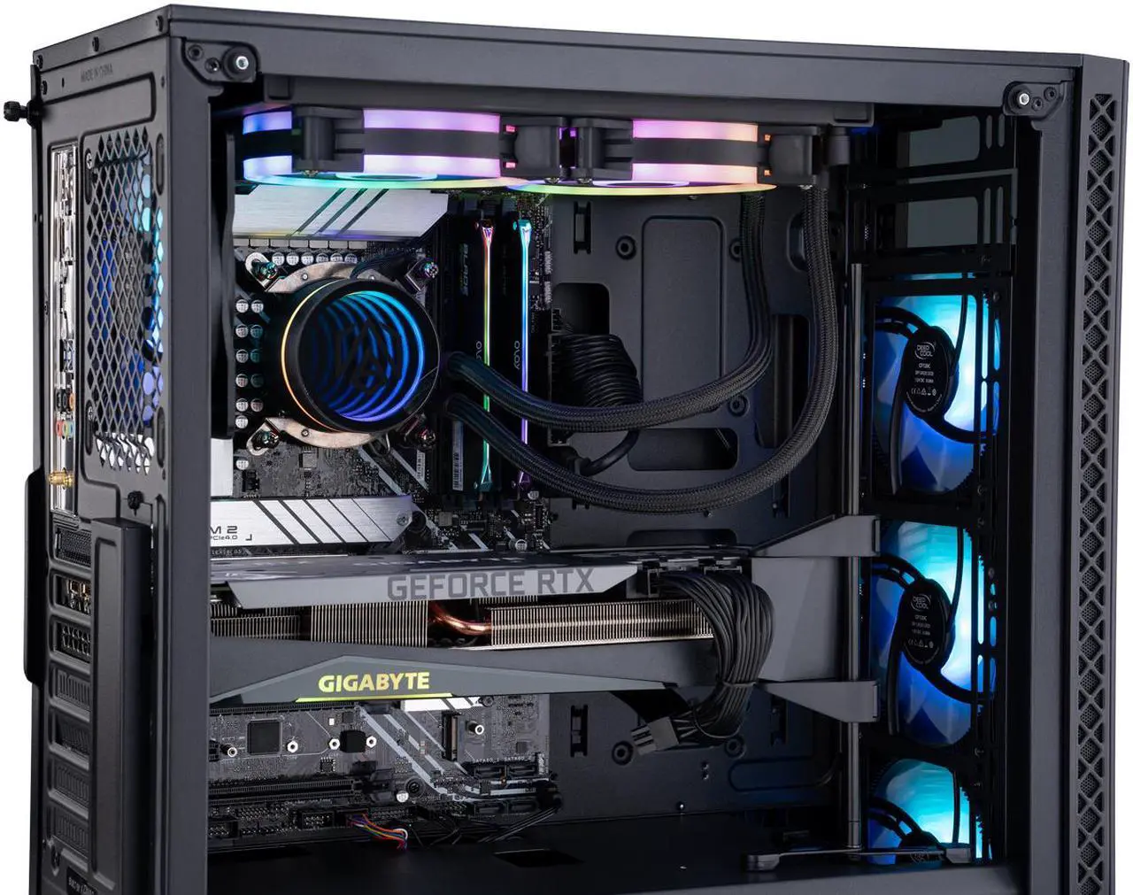 Alt view image 7 of 7 - ABS Gladiator Gaming PC –  Intel i7 13700KF - GeForce RTX 3070 Ti - 16GB DDR4 3200MHz  – 1TB M.2 NVMe SSD