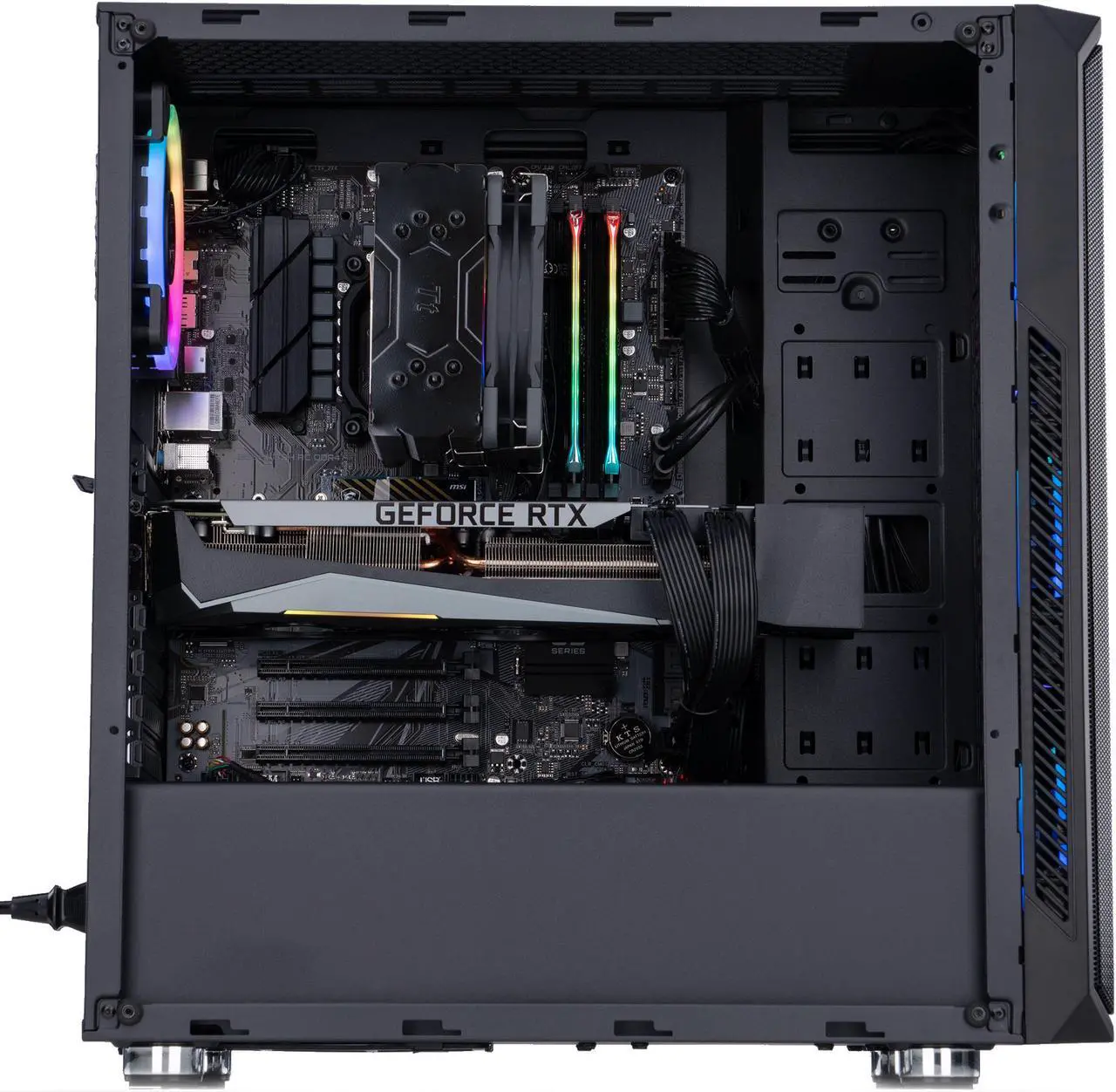 Alt view image 3 of 8 - ABS Gladiator Gaming PC – Intel i7 12700F - GeForce RTX 3070 Ti - 16GB DDR4 3200MHz – 1TB M.2 NVMe SSD - Windows 11 Pro