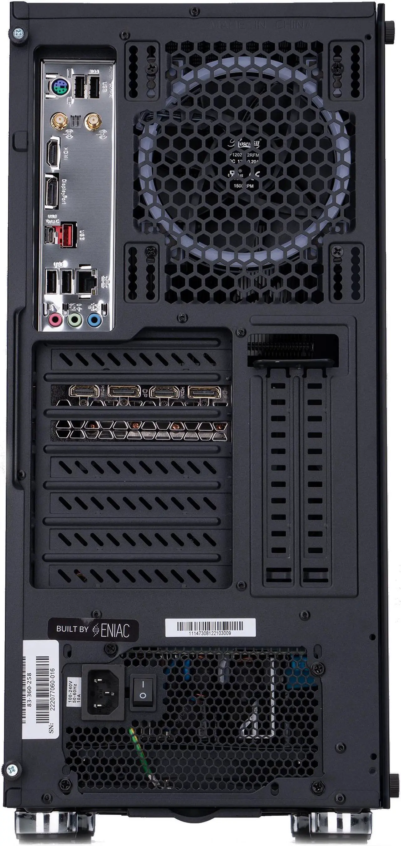 Alt view image 5 of 8 - ABS Gladiator Gaming PC – Intel i7 12700F - GeForce RTX 3070 Ti - 16GB DDR4 3200MHz – 1TB M.2 NVMe SSD - Windows 11 Pro