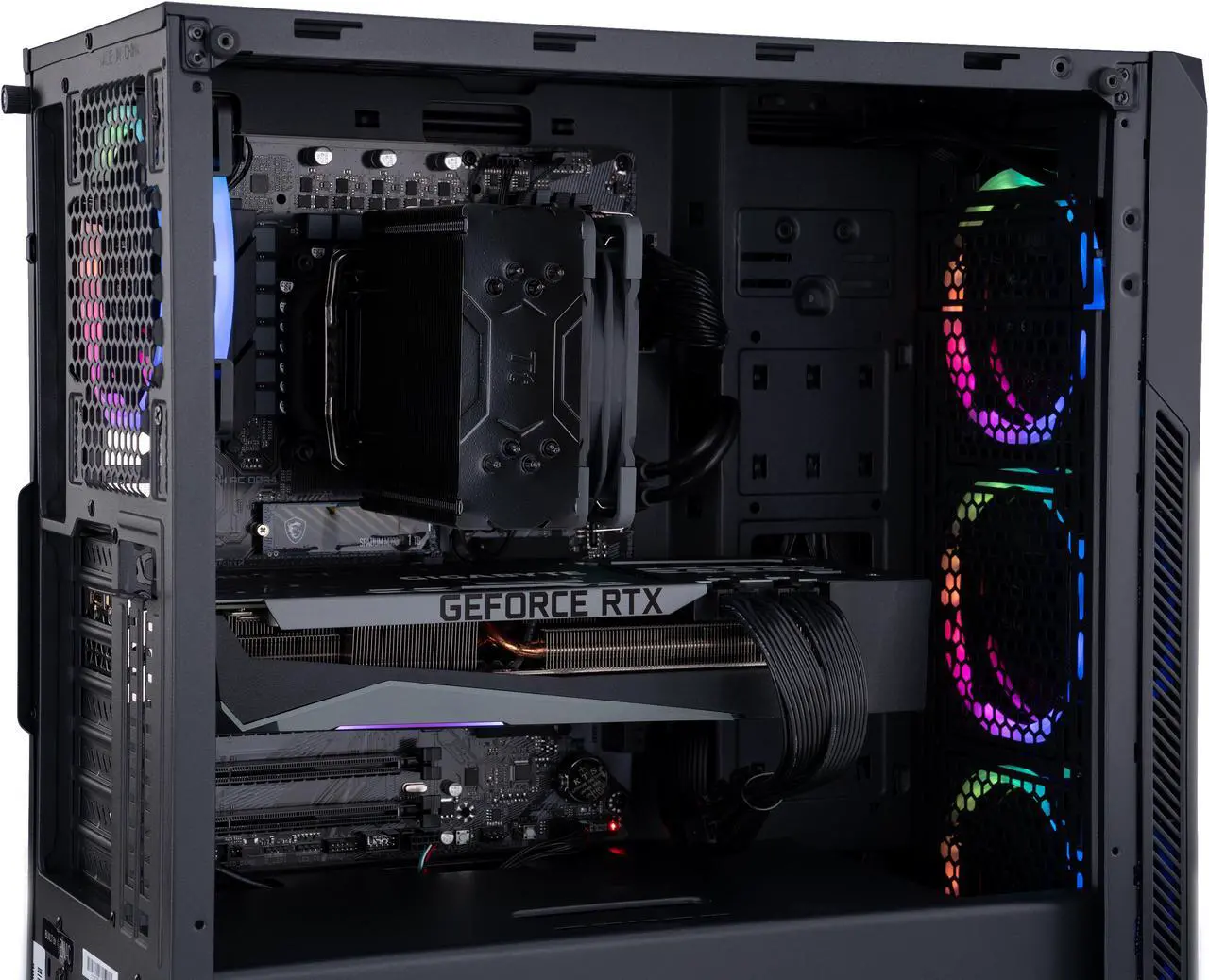 Alt view image 8 of 8 - ABS Gladiator Gaming PC – Intel i7 12700F - GeForce RTX 3070 Ti - 16GB DDR4 3200MHz – 1TB M.2 NVMe SSD - Windows 11 Pro