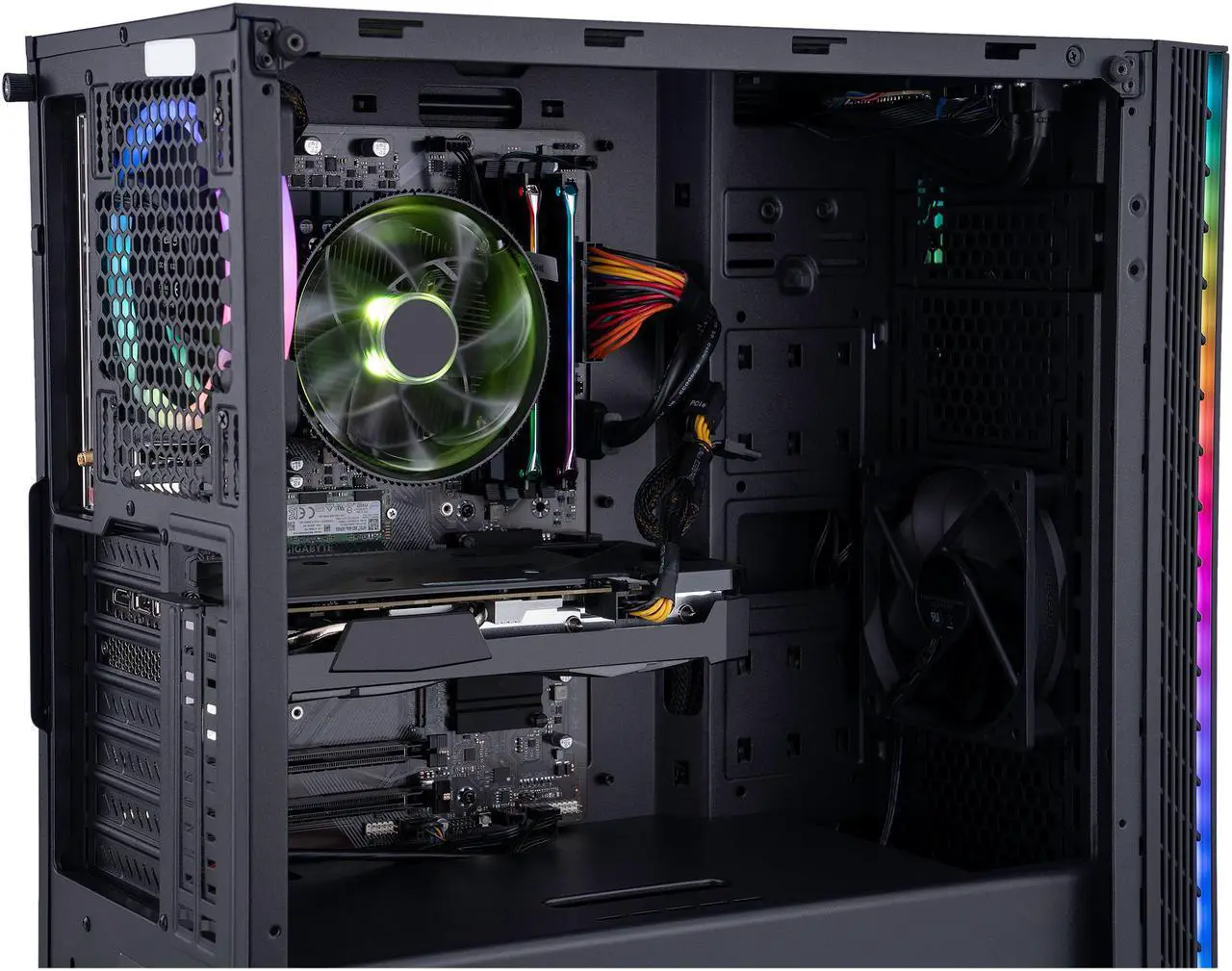 Alt view image 7 of 7 - ABS Master Gaming PC - Intel i5 11400F - GeForce RTX 3060 - 16GB RGB DDR4 3200MHz - 512GB M.2 NVMe SSD