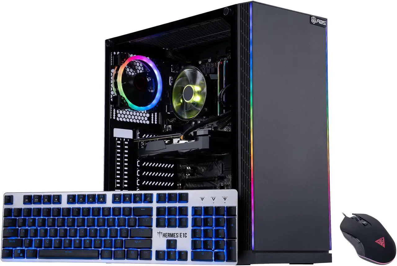 Alt view image 6 of 7 - ABS Master Gaming PC - Intel i5 11400F - GeForce RTX 3060 - 16GB RGB DDR4 3200MHz - 512GB M.2 NVMe SSD