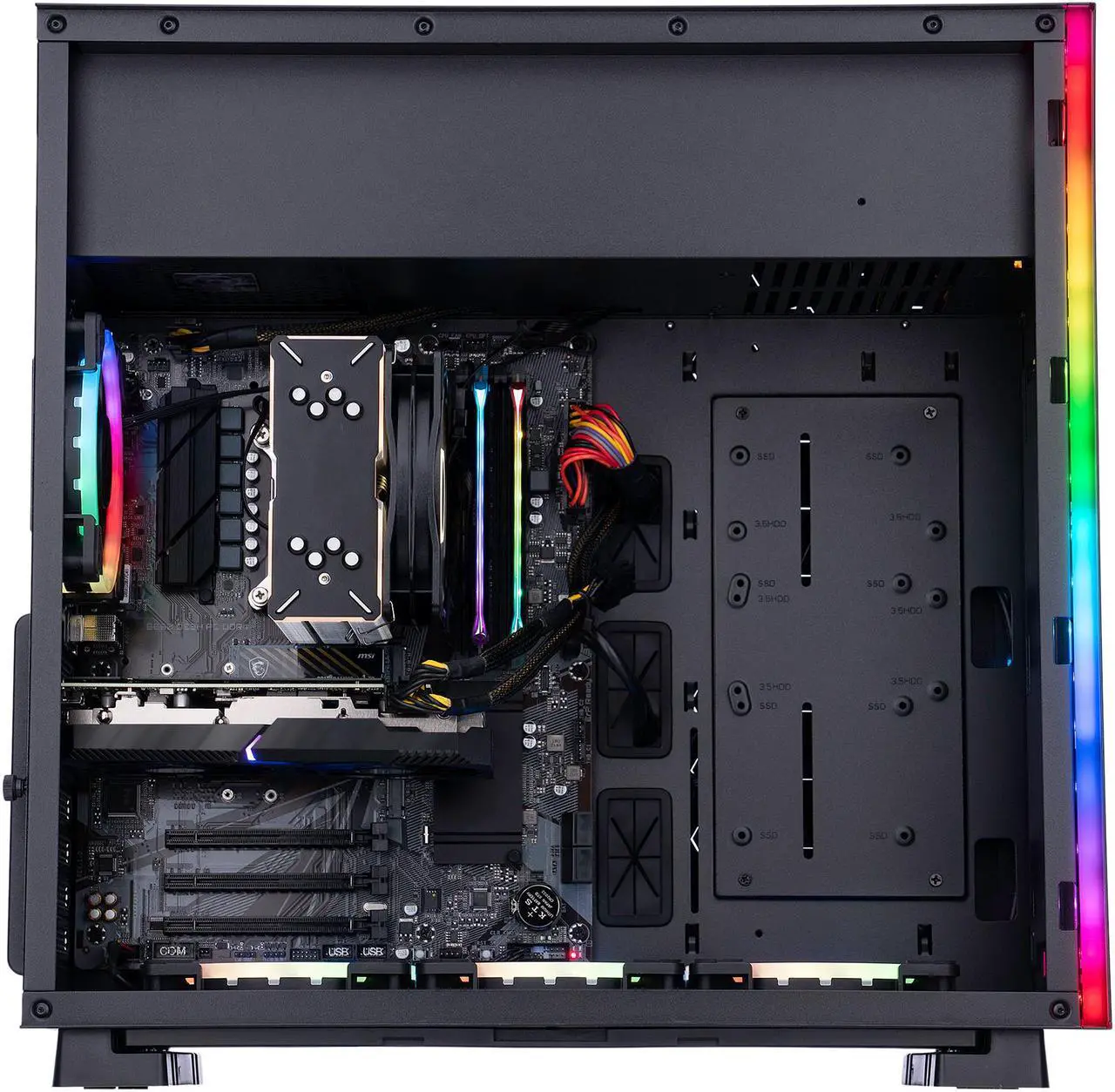 Alt view image 3 of 7 - ABS Master Gaming PC - Intel i7 12700F - GeForce RTX 3060 Ti - 16GB DDR4 3200MHz - 1TB M.2 NVMe SSD