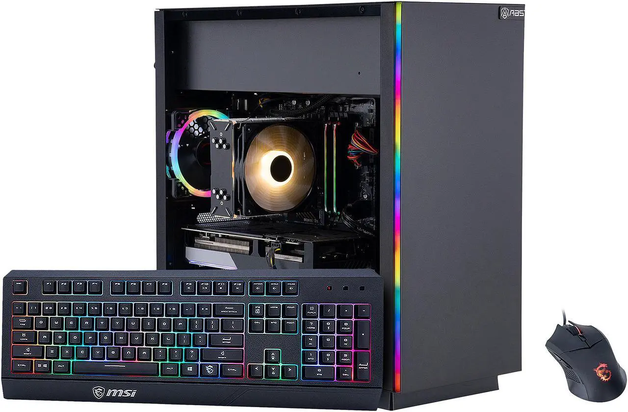 Alt view image 6 of 7 - ABS Master Gaming PC - Intel i7 12700F - GeForce RTX 3060 Ti - 16GB DDR4 3200MHz - 1TB M.2 NVMe SSD