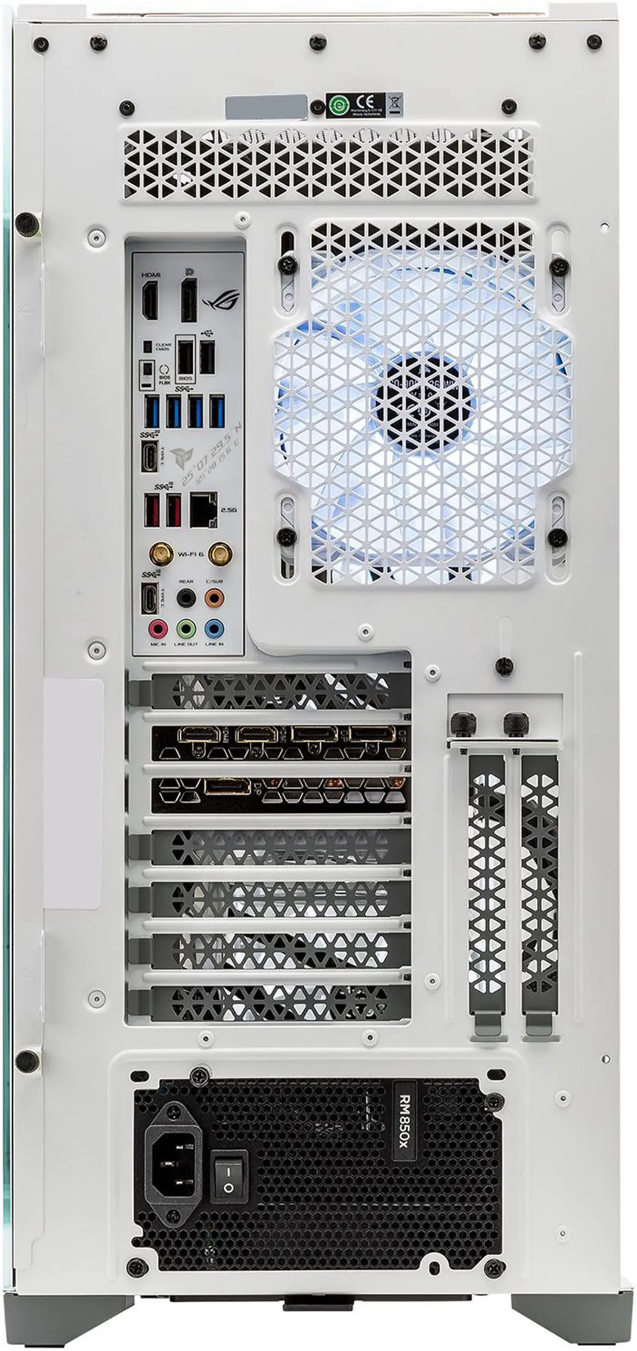 Alt view image 5 of 6 - ABS Gladiator Gaming PC - Intel i9 12900KF - GeForce RTX 3080 - G.Skill TridentZ RGB 32GB (2x16GB) DDR4 3200MHz - 1TB M.2 NVMe SSD - Corsair iCue 5000x Gaming Case
