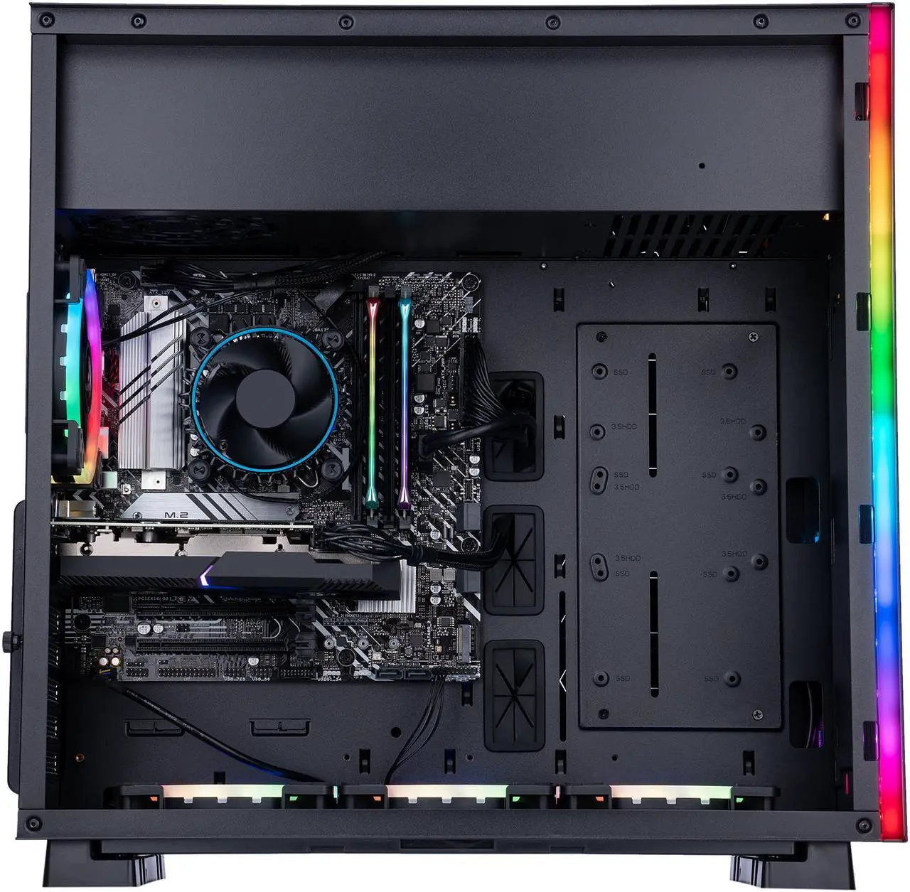 Alt view image 3 of 7 - ABS Master Gaming PC - Intel i5 12400F - GeForce RTX 3060 - 16GB (2x8GB) DDR4 3200MHz - 1TB M.2 NVMe SSD