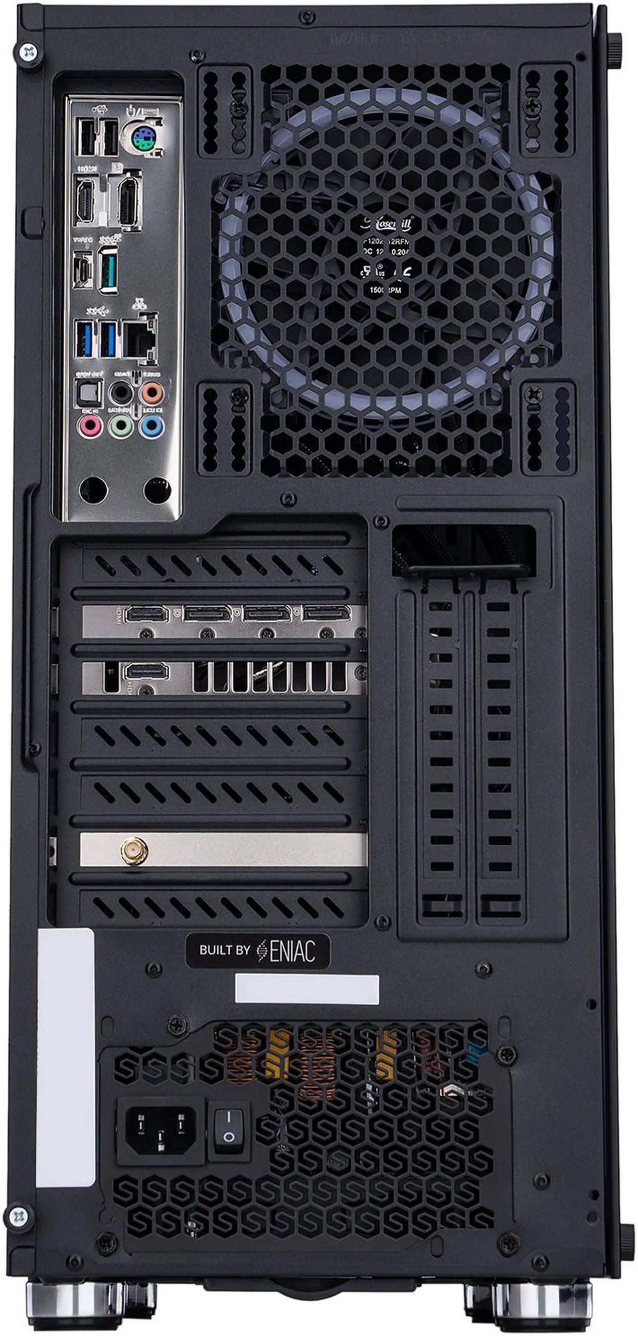 Alt view image 5 of 6 - ABS Gladiator Gaming PC - Intel i9 11900KF - GeForce RTX 3080 - 16GB (2x8GB) DDR4 3200 MHz - 1TB M.2 NVMe SSD