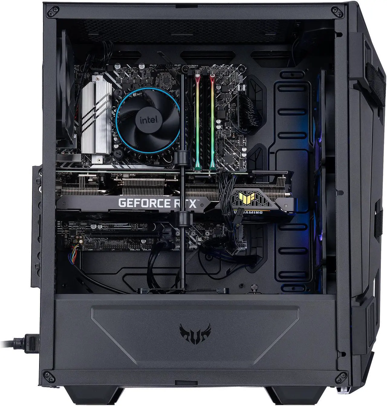 Alt view image 3 of 11 - ABS Master Gaming PC - Intel i5 12400F - GeForce RTX 3060 - 16GB DDR4 3200MHz - 512GB M.2 NVMe SSD - ASUS TUF GT301 - ASUS TUF Gaming Keyboard and Mouse