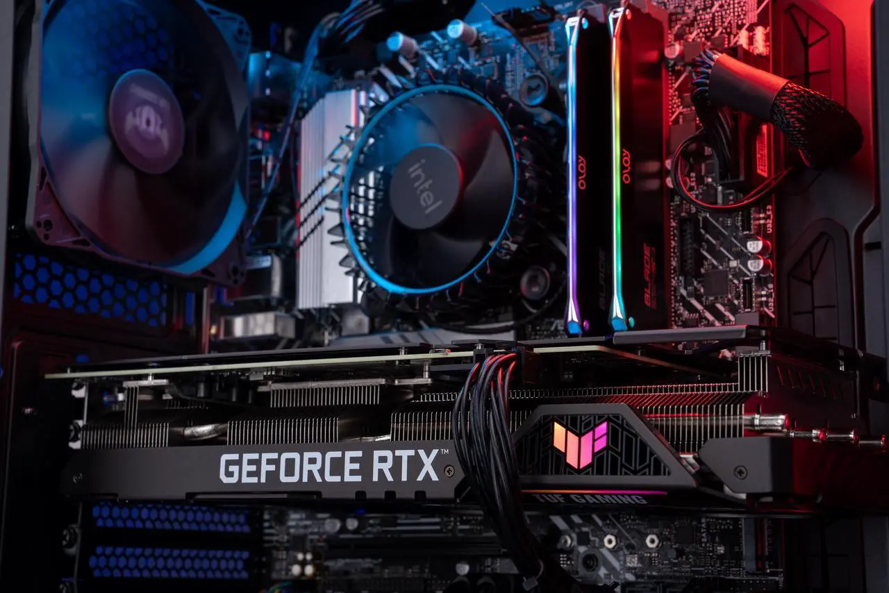 Alt view image 10 of 11 - ABS Master Gaming PC - Intel i5 12400F - GeForce RTX 3060 - 16GB DDR4 3200MHz - 512GB M.2 NVMe SSD - ASUS TUF GT301 - ASUS TUF Gaming Keyboard and Mouse