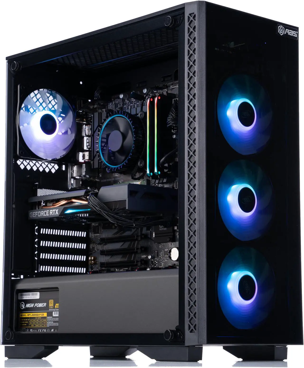 Main image of ABS Master Gaming PC – Intel i5 12400F - GeForce RTX 3060 - 16GB DDR4 3200MHz – 512GB M.2 NVMe SSD