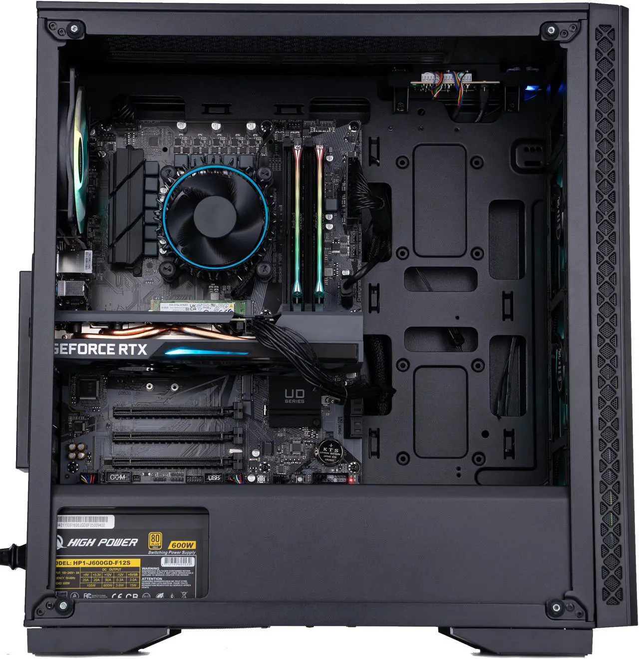 Alt view image 3 of 7 - ABS Master Gaming PC – Intel i5 12400F - GeForce RTX 3060 - 16GB DDR4 3200MHz – 512GB M.2 NVMe SSD